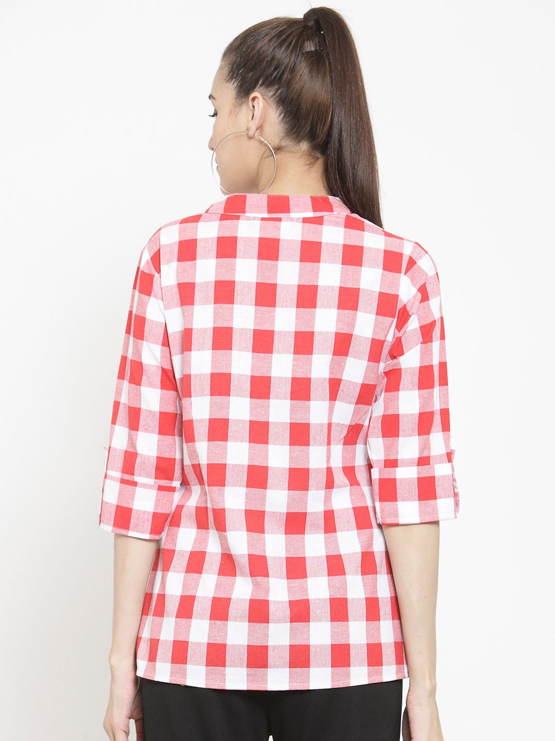 Red Checkered Shirt — view 4