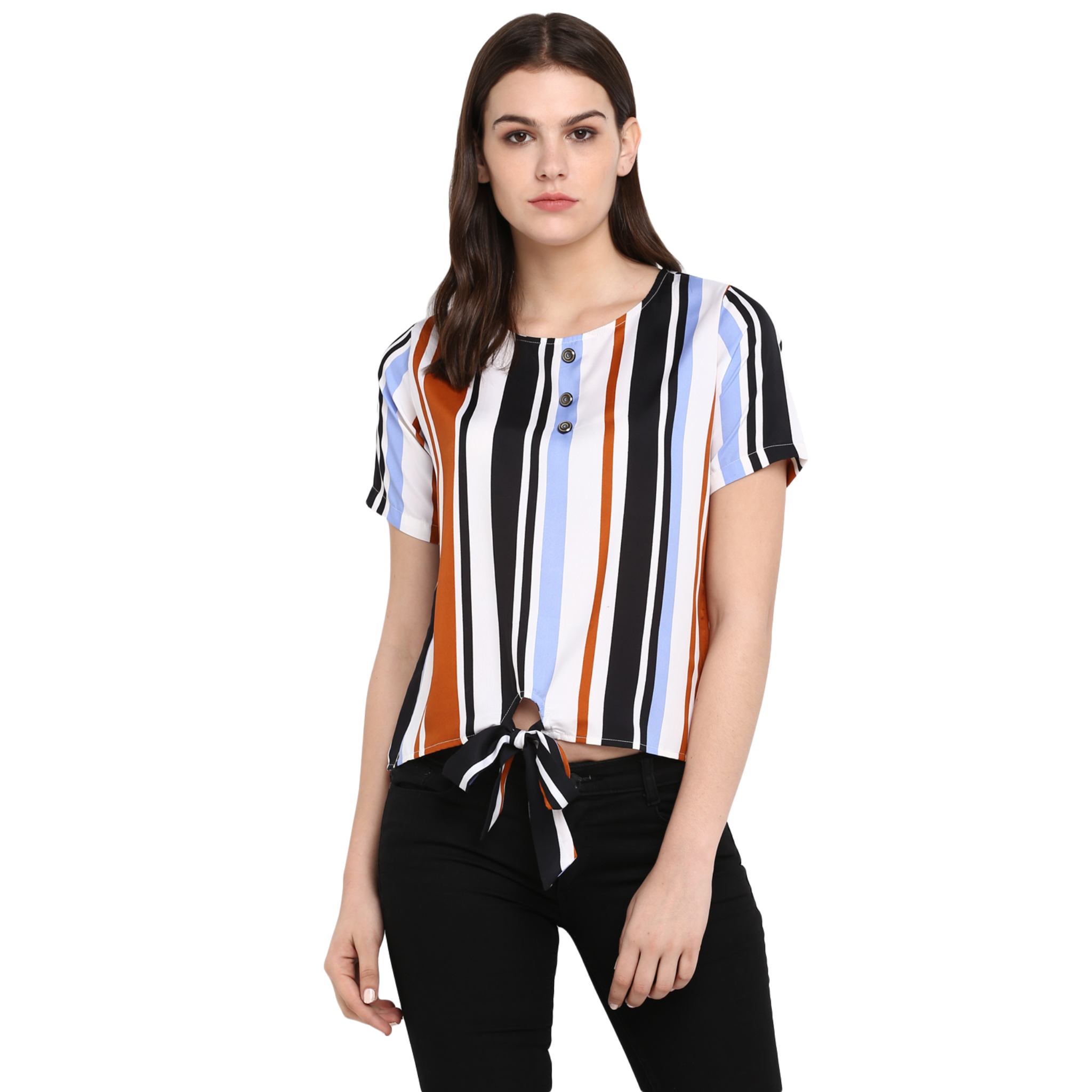Multicolor Stripe Top