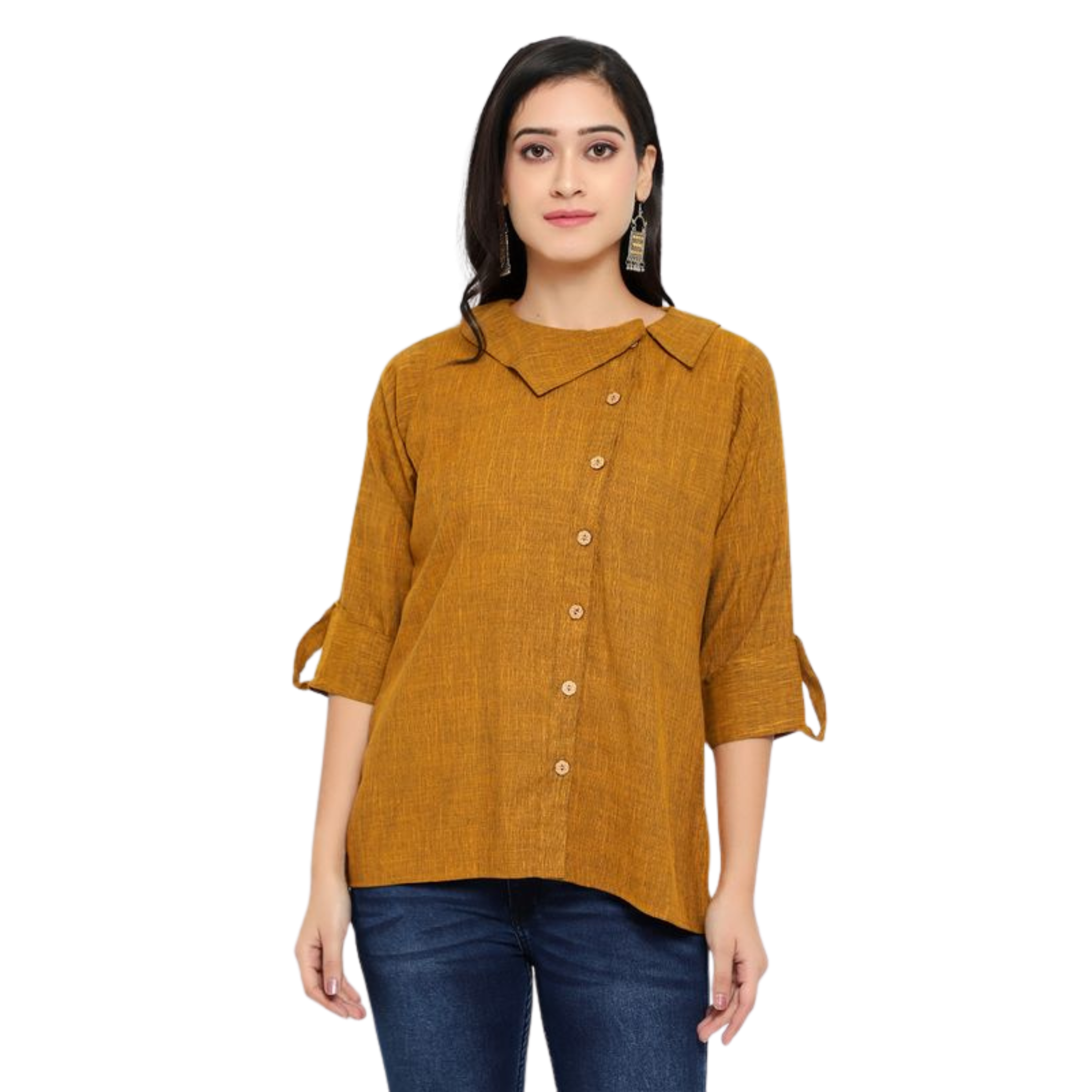 Mustard Solid Tunic
