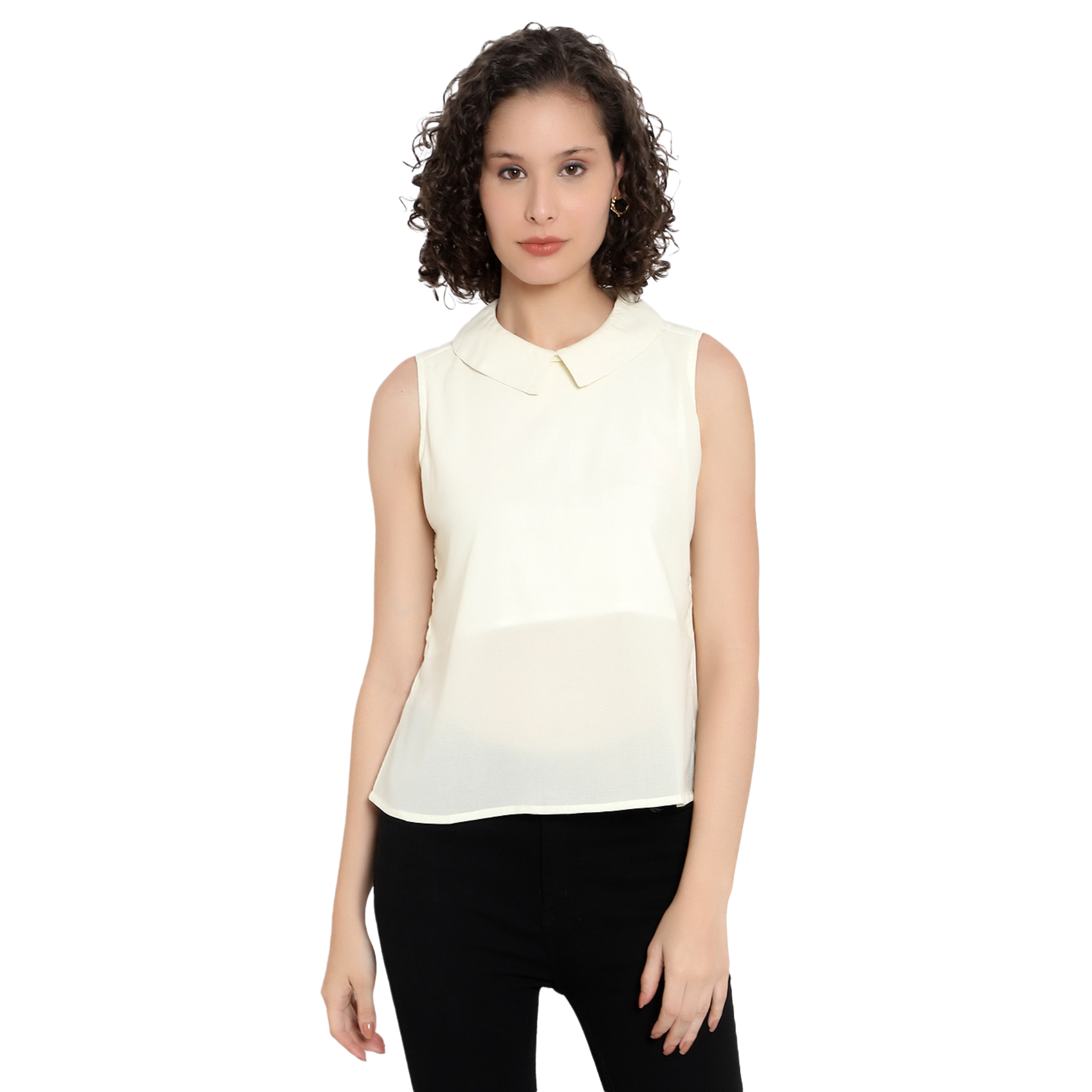 Off-White Georgette Top
