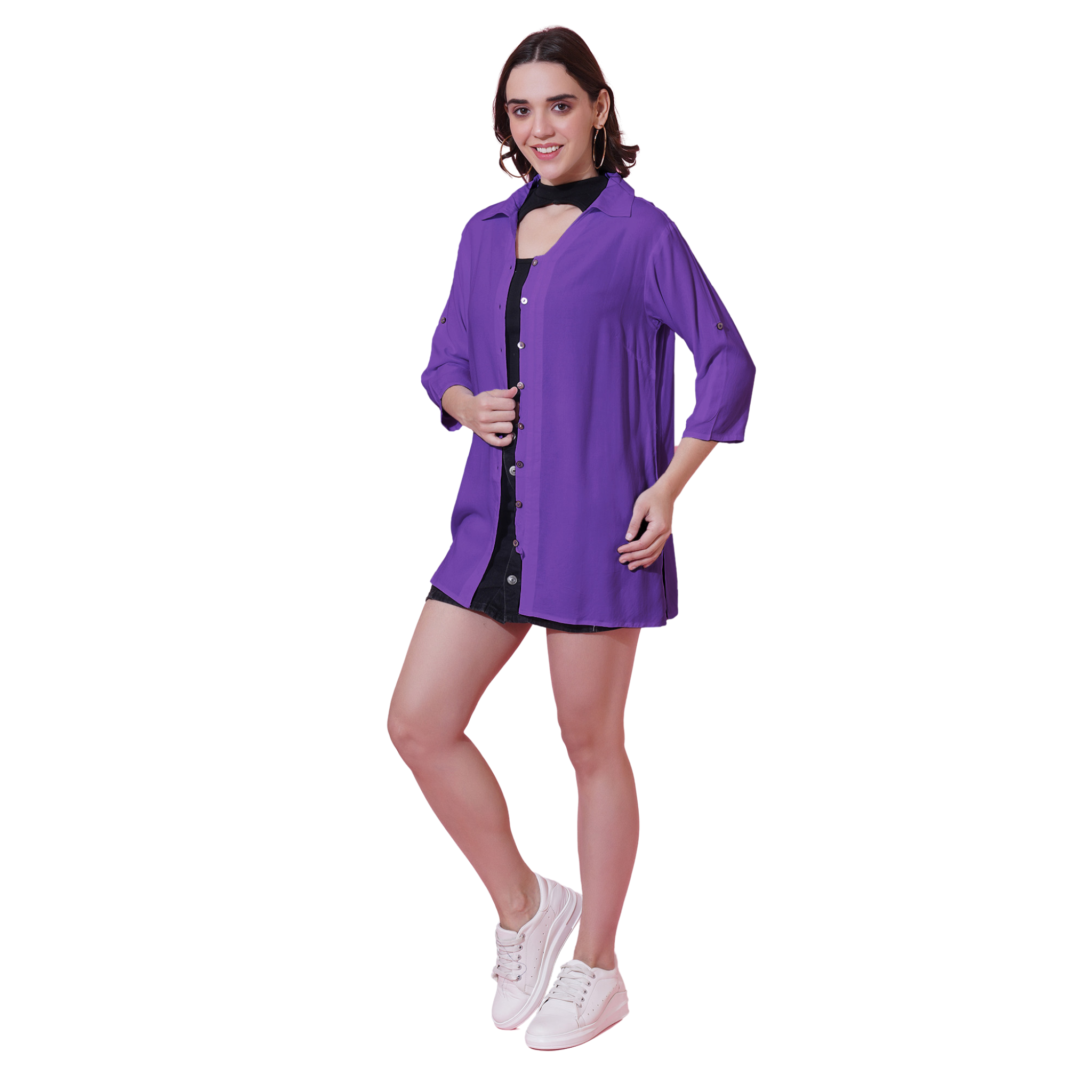 Lavender Oversize Shirt