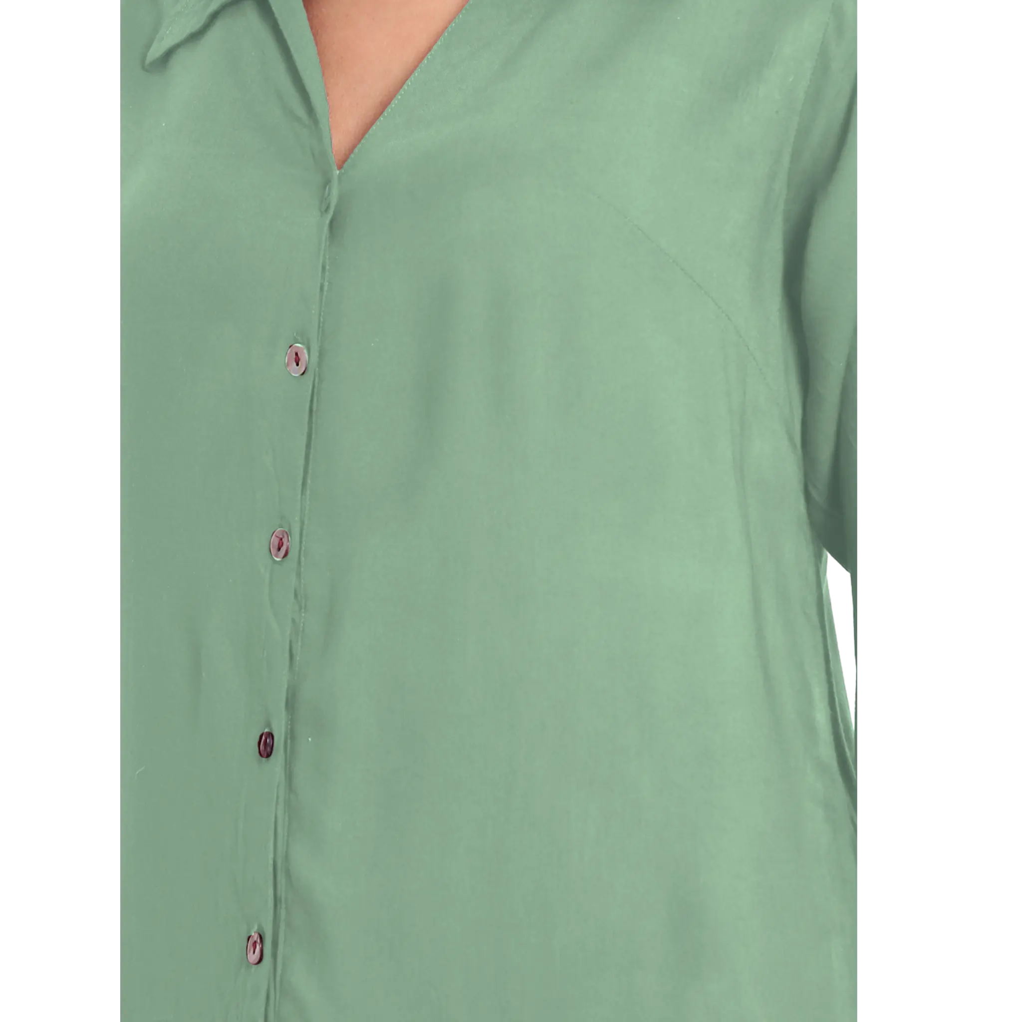 Mint Green Longline Shirt