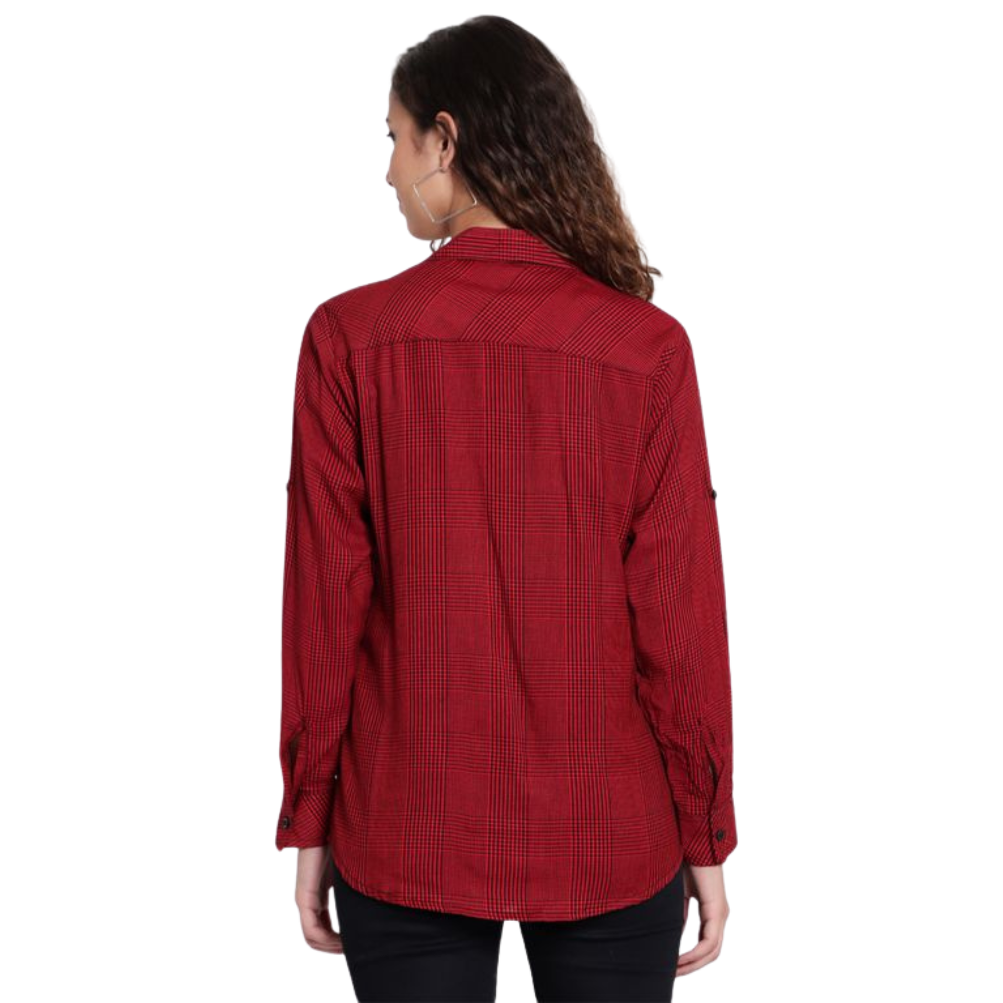 Red Classic Checkered Shirt