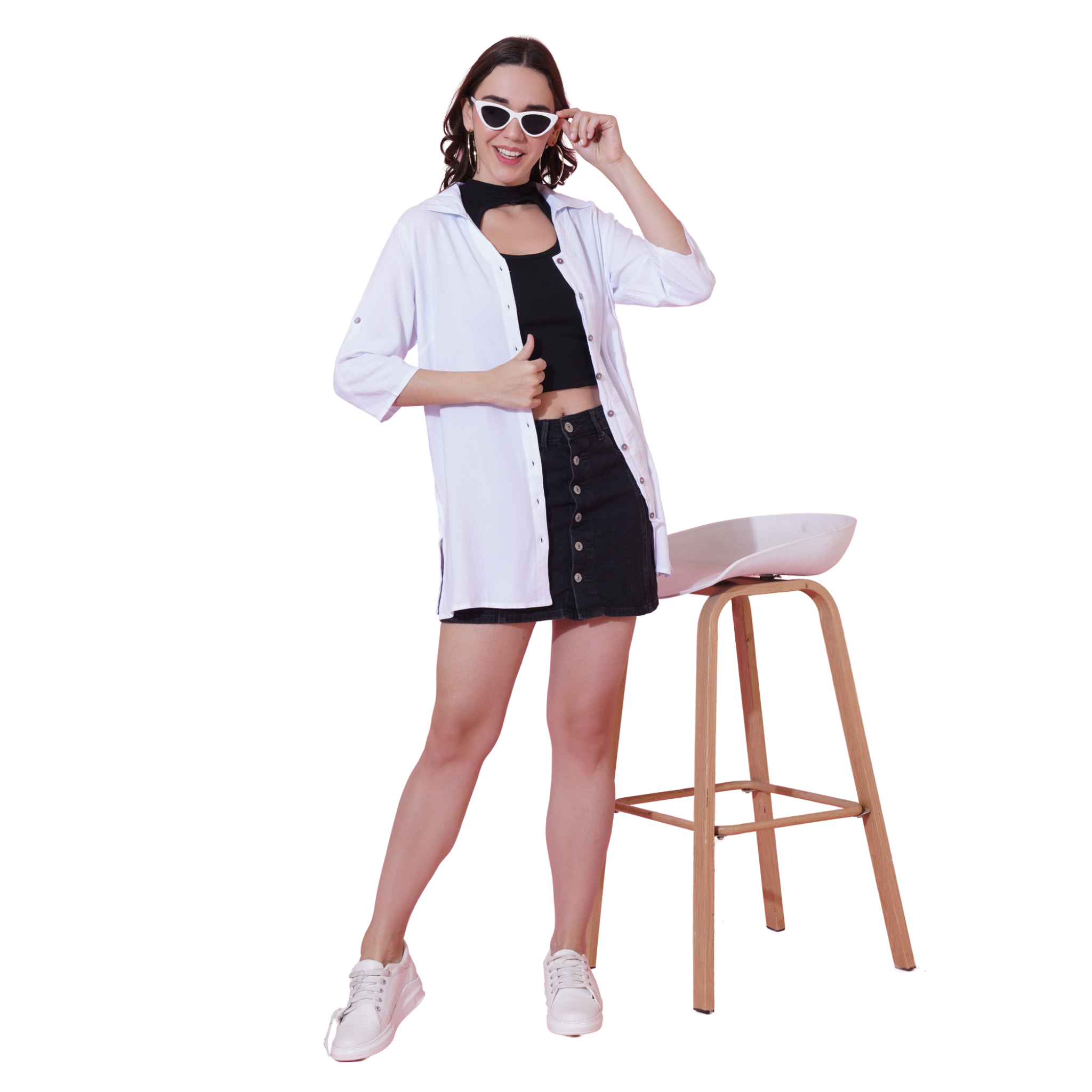 White Oversize Shirt