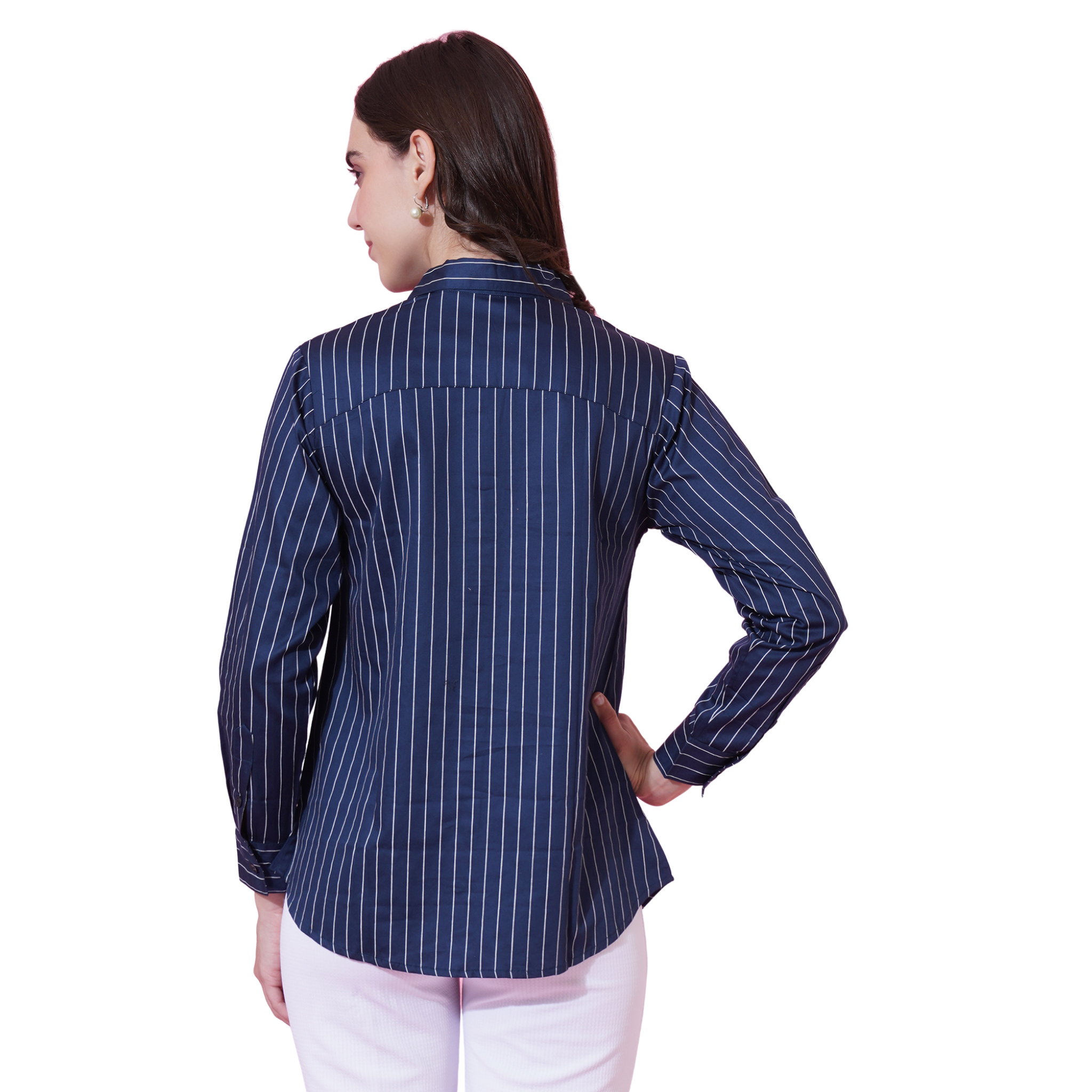Blue Stripe Formal Shirt