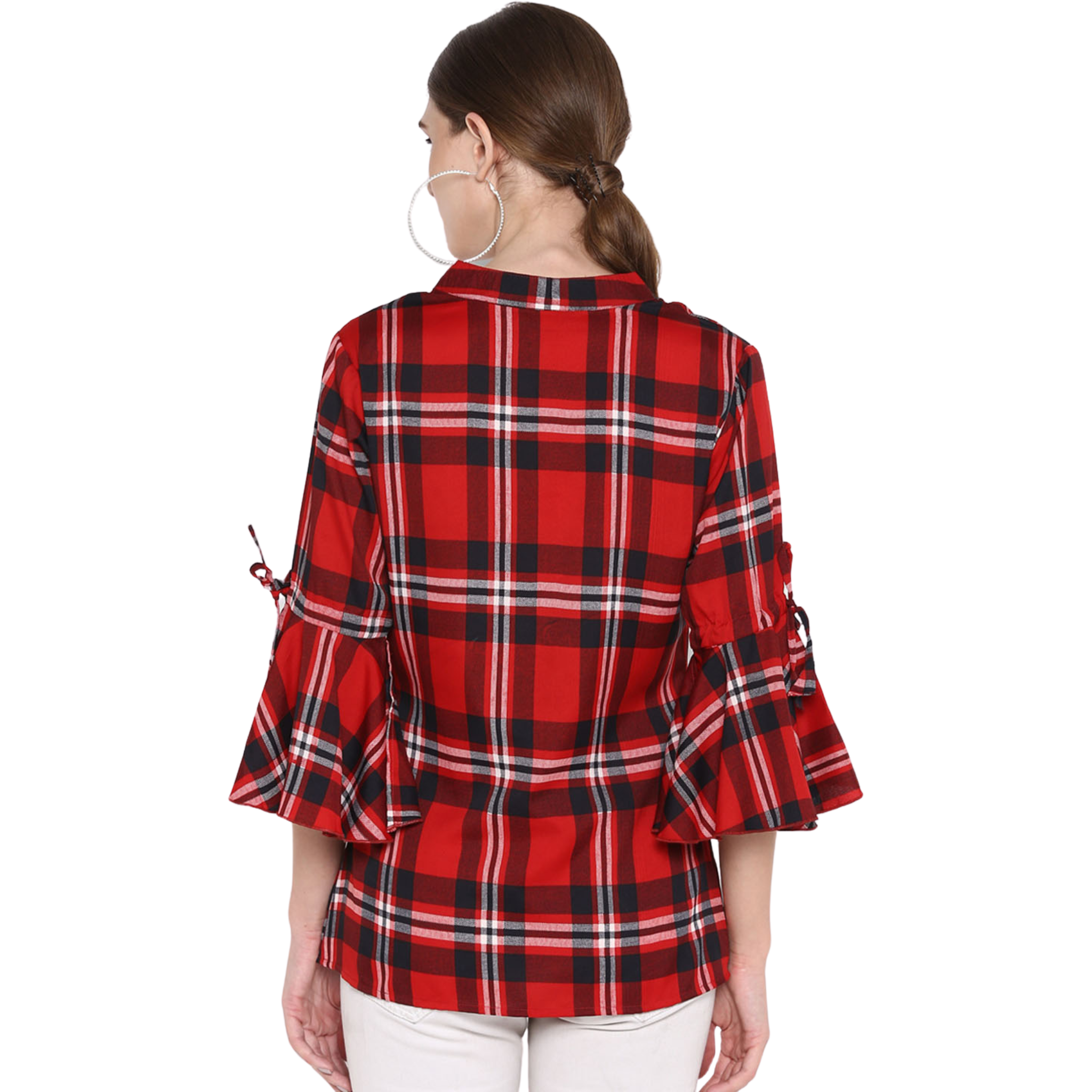 Red And Black Checkered Shirt