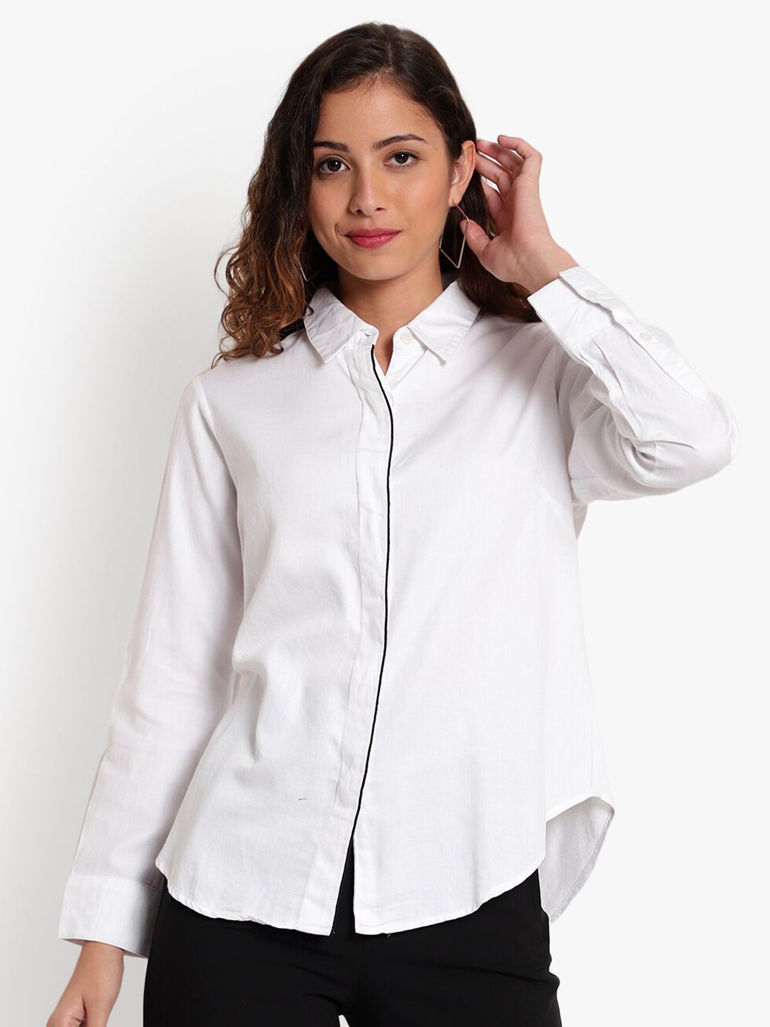 White Formal Shirt — view 1