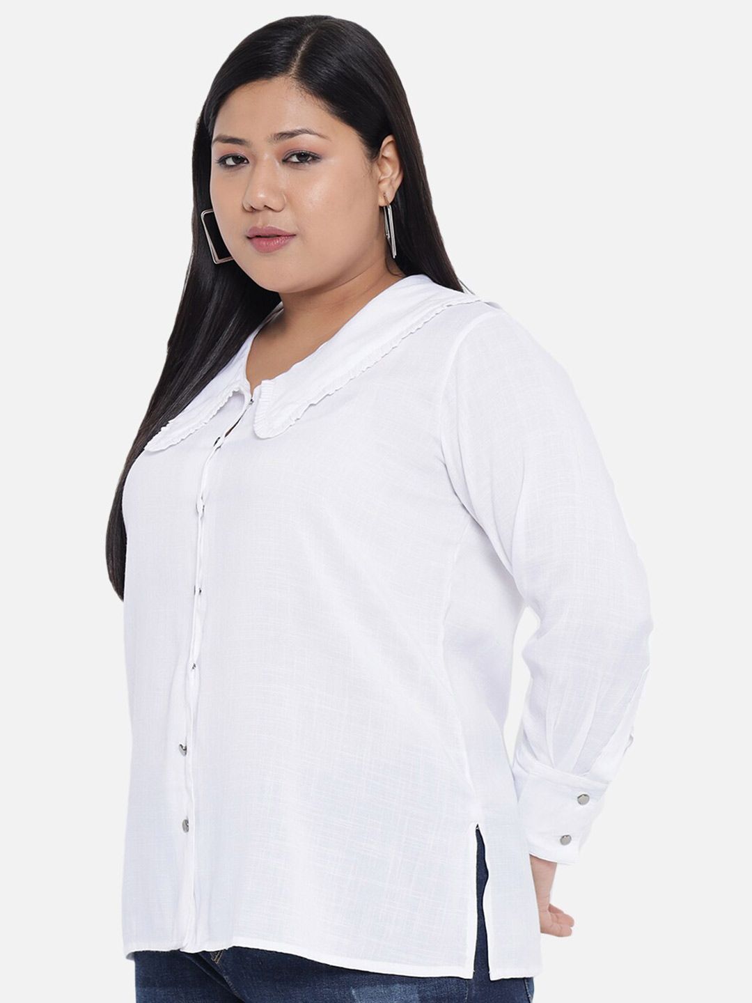 White Regular Shirt — view 4