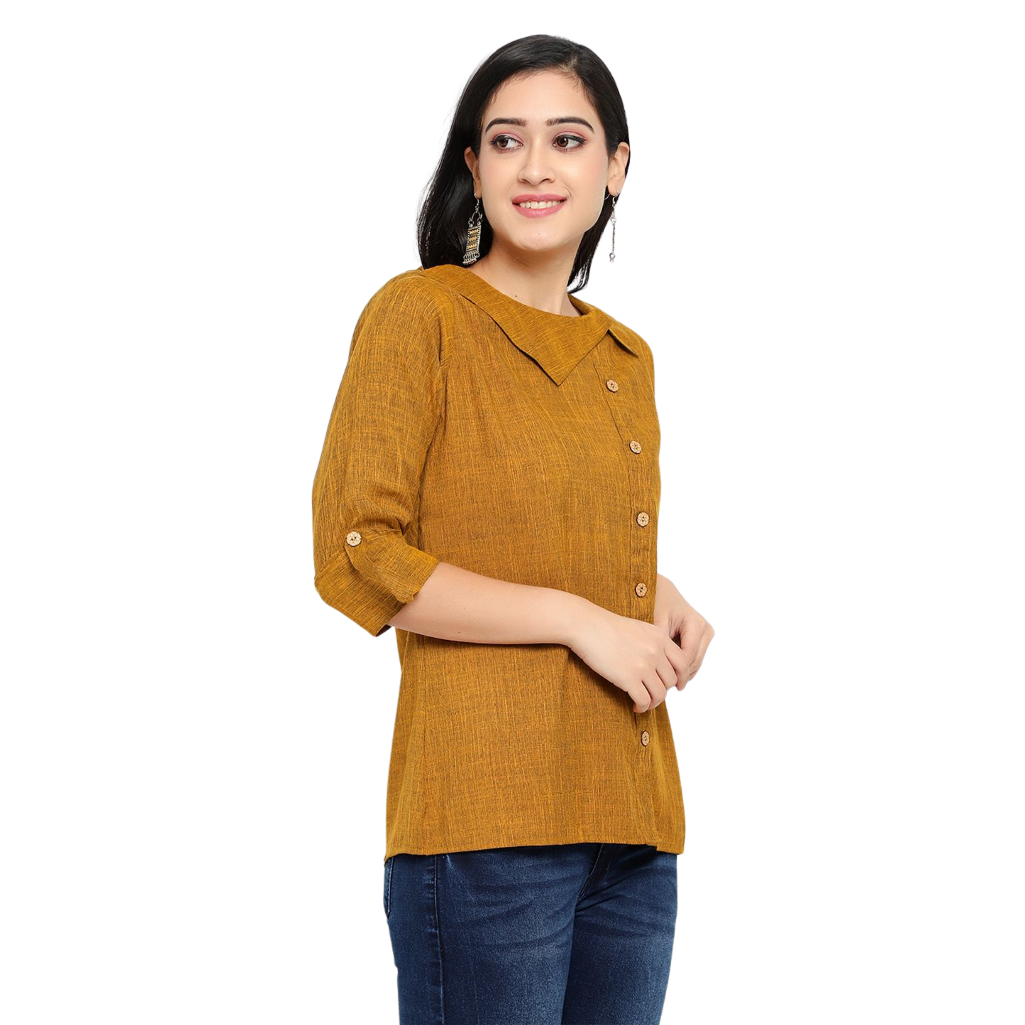 Mustard Solid Tunic