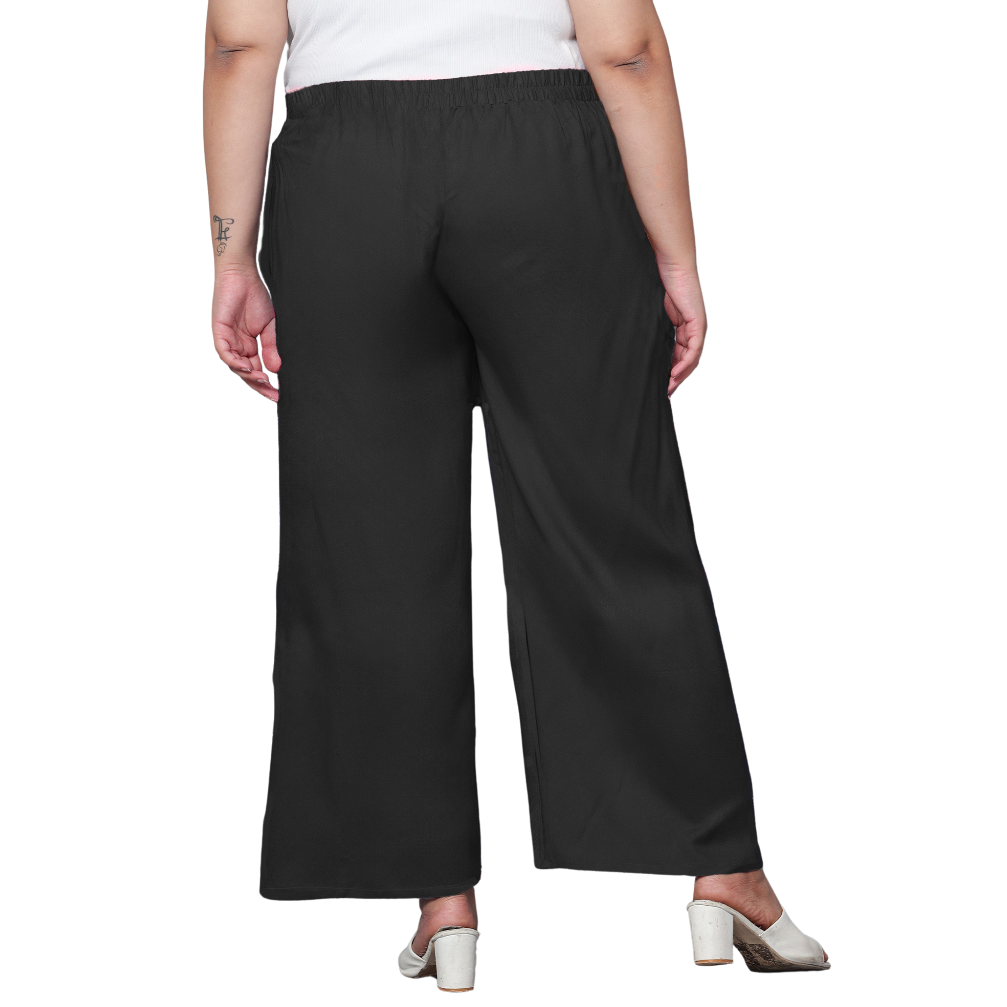 Black Plus Size Trousers