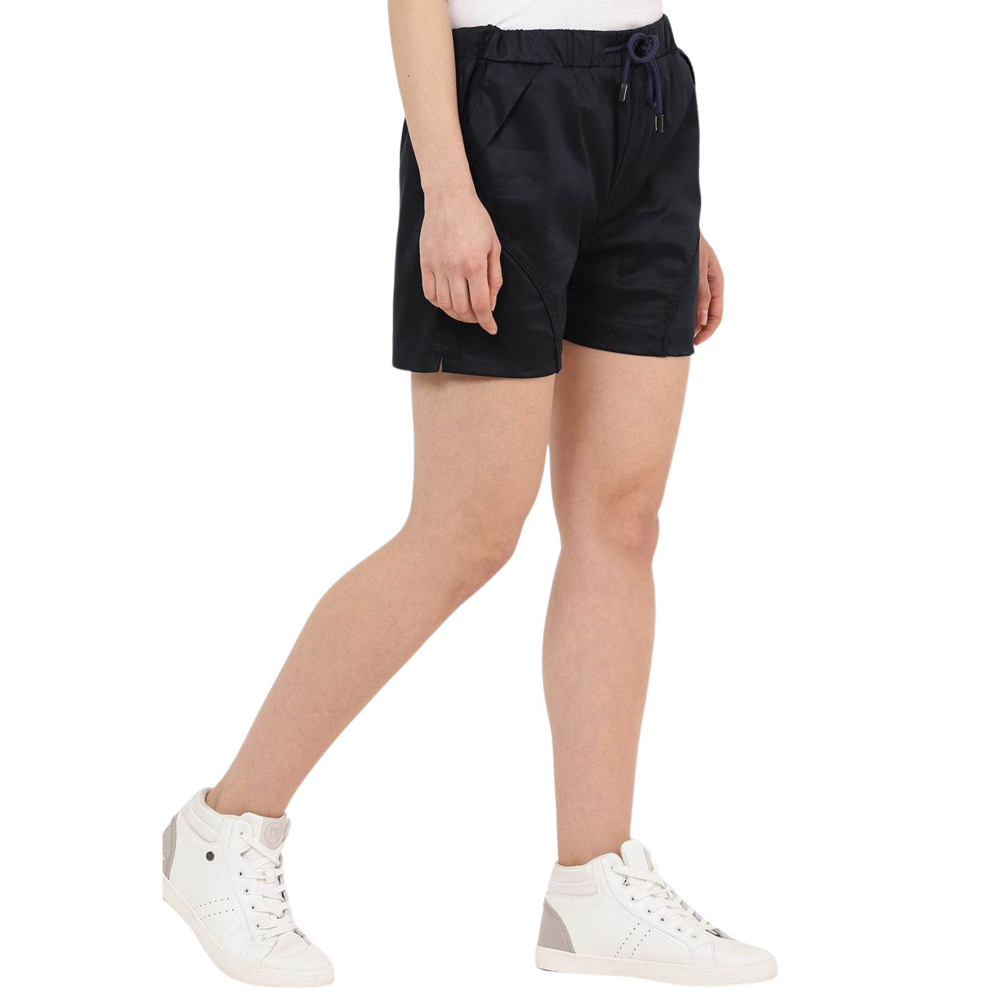 Blue Skinny Fit Shorts