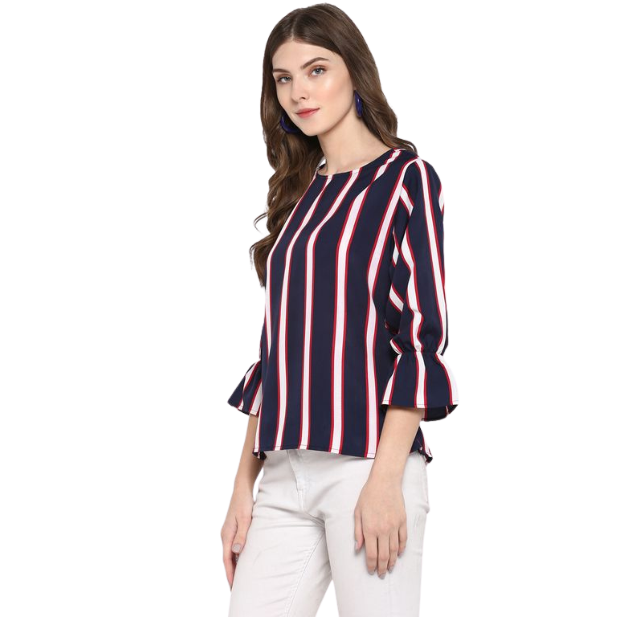 Blue Stripe Top