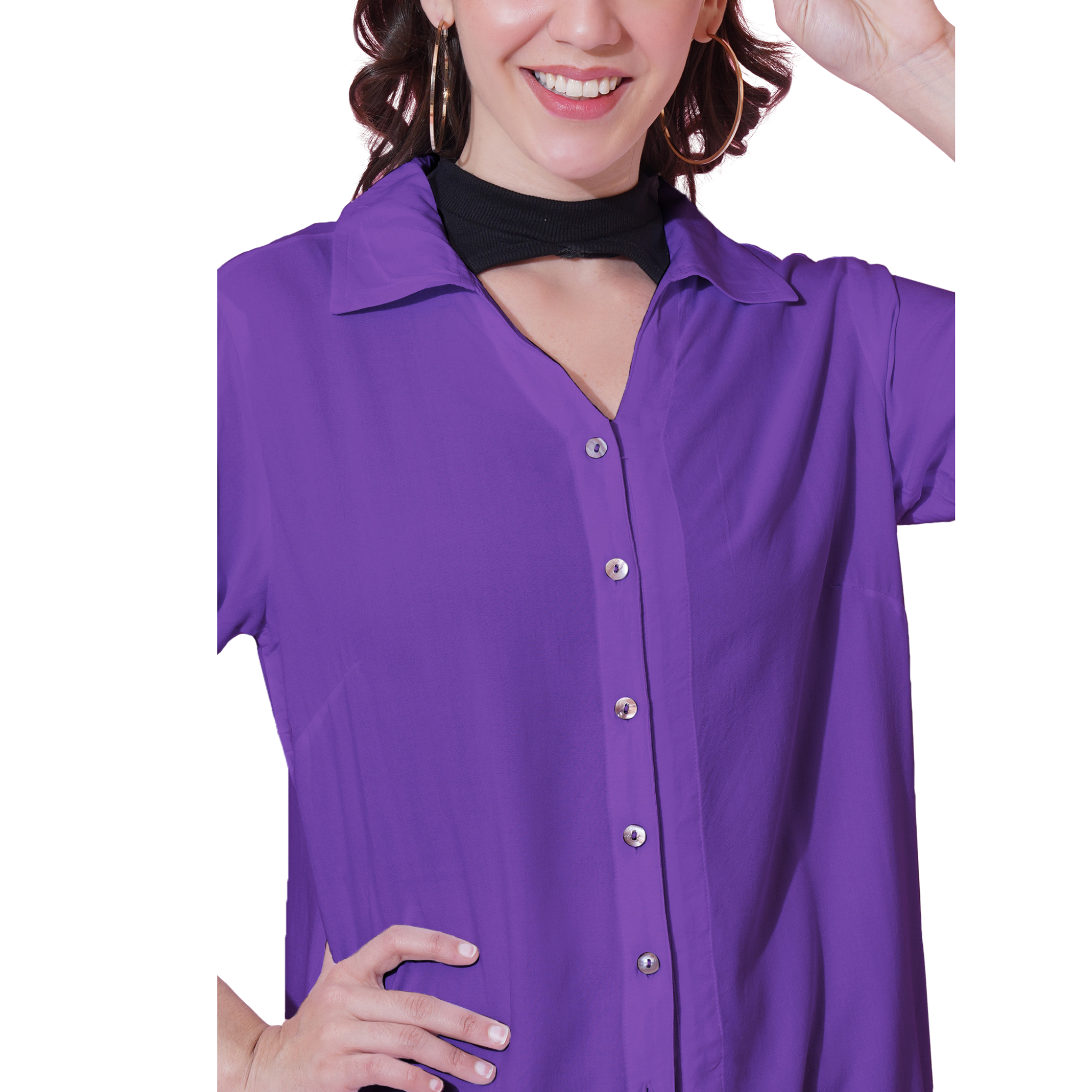 Lavender Oversize Shirt