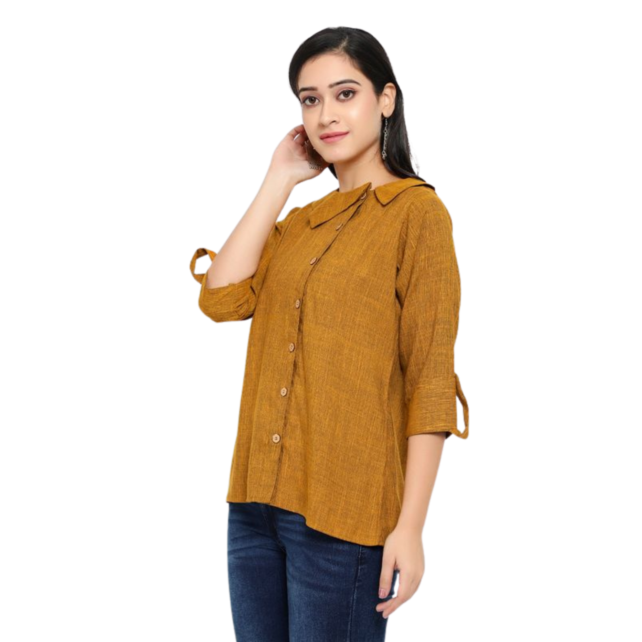 Mustard Solid Tunic