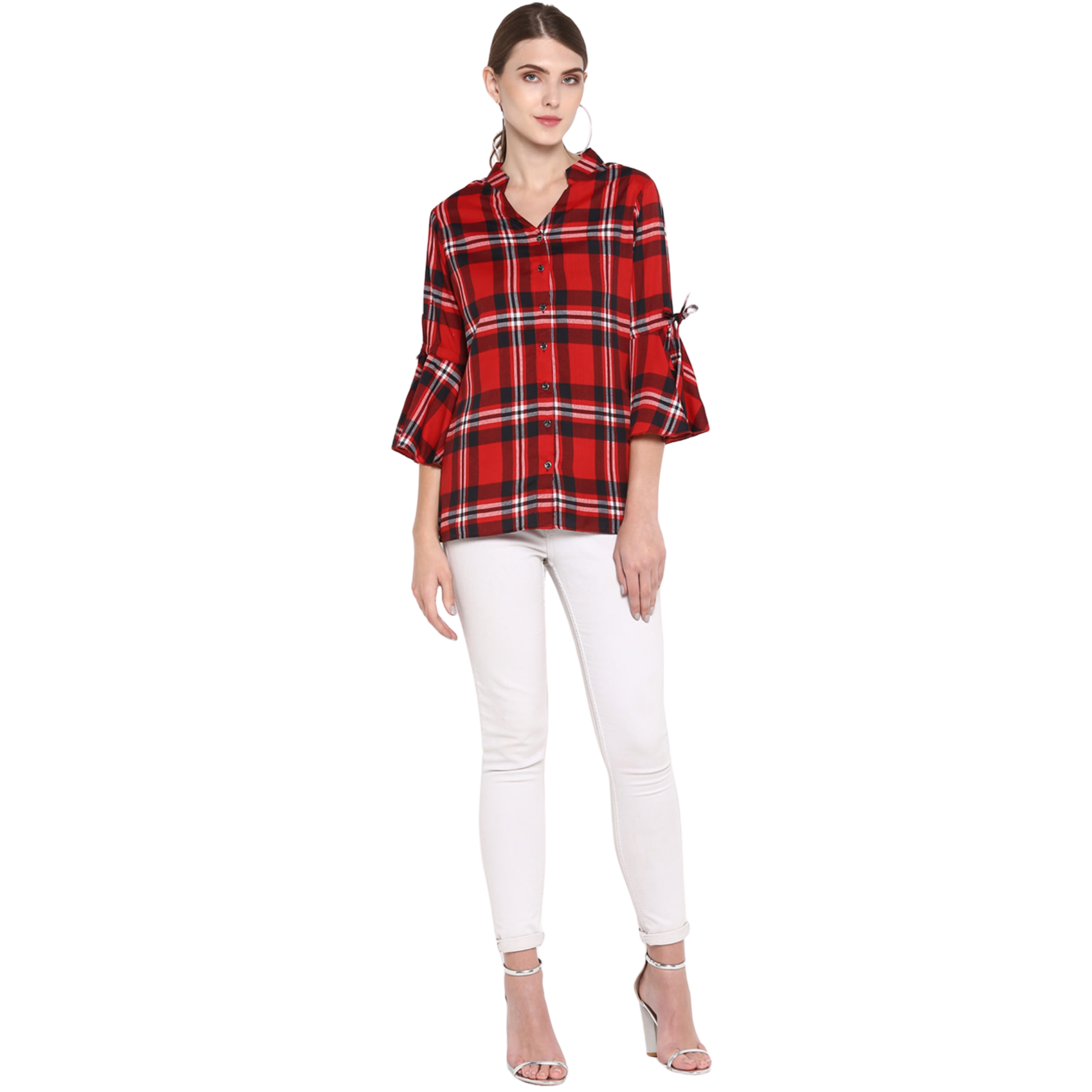 Red And Black Checkered Shirt