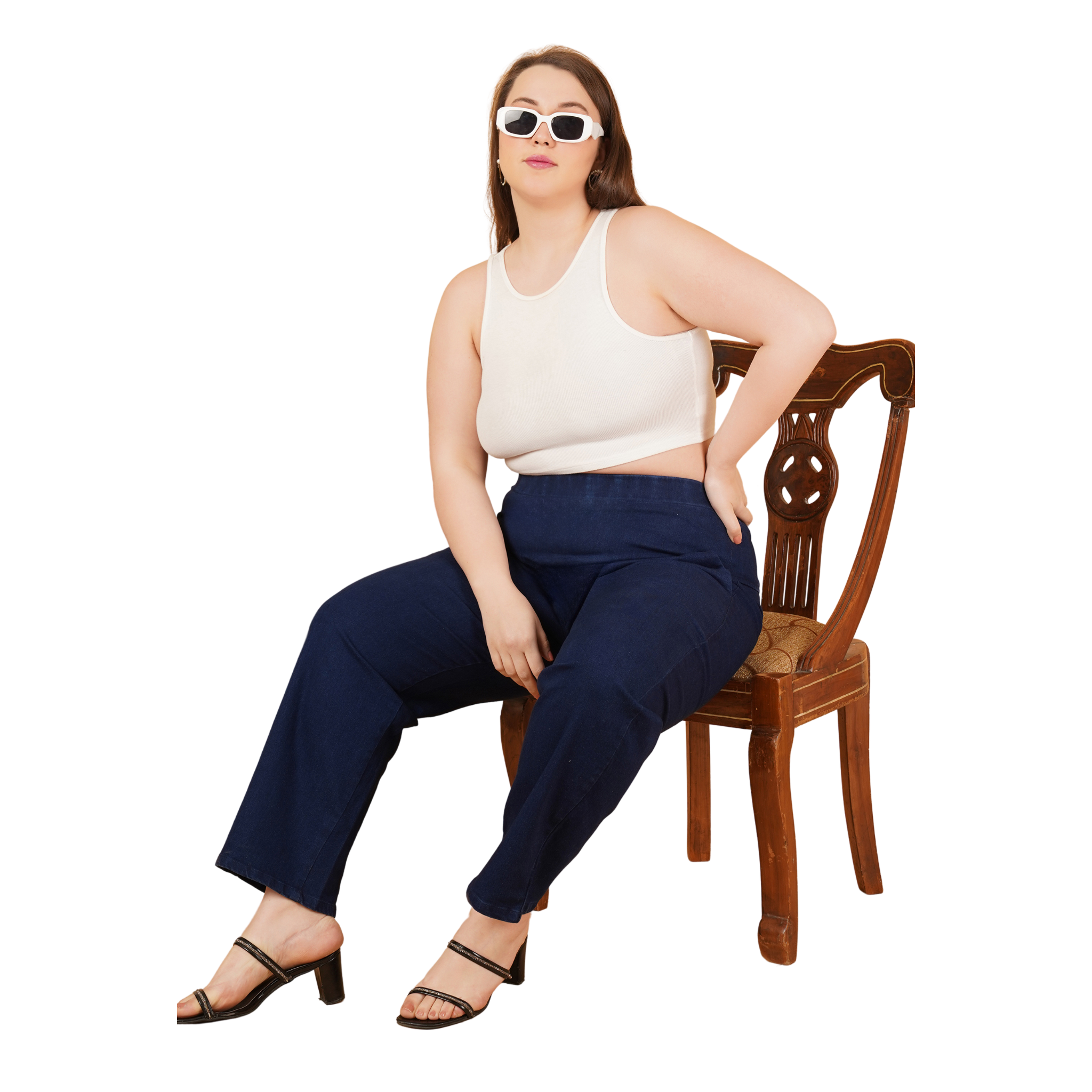 Blue Denim Trousers
