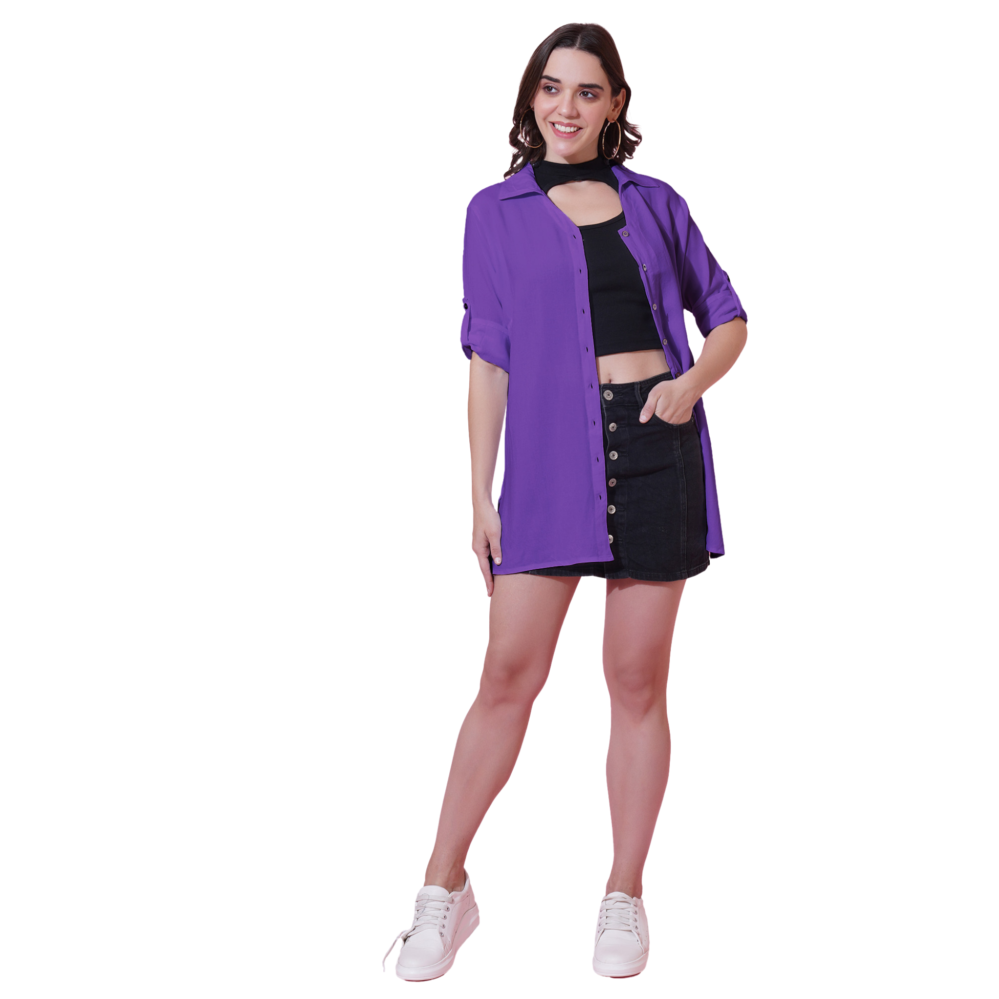 Lavender Oversize Shirt