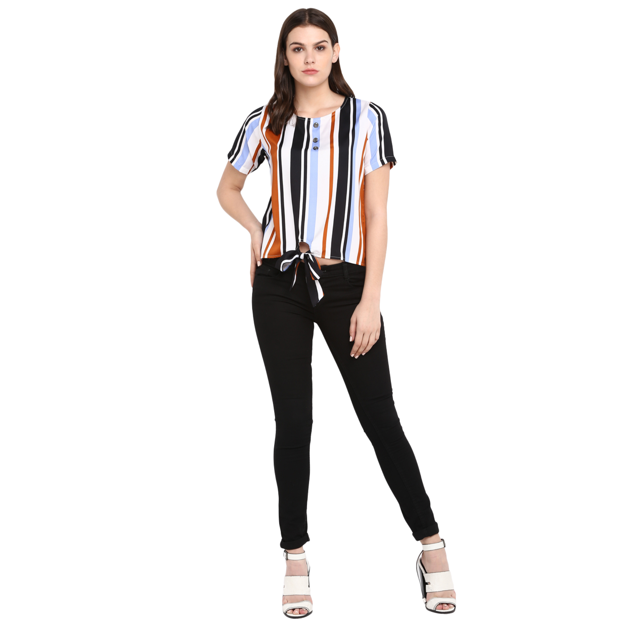 Multicolor Stripe Top