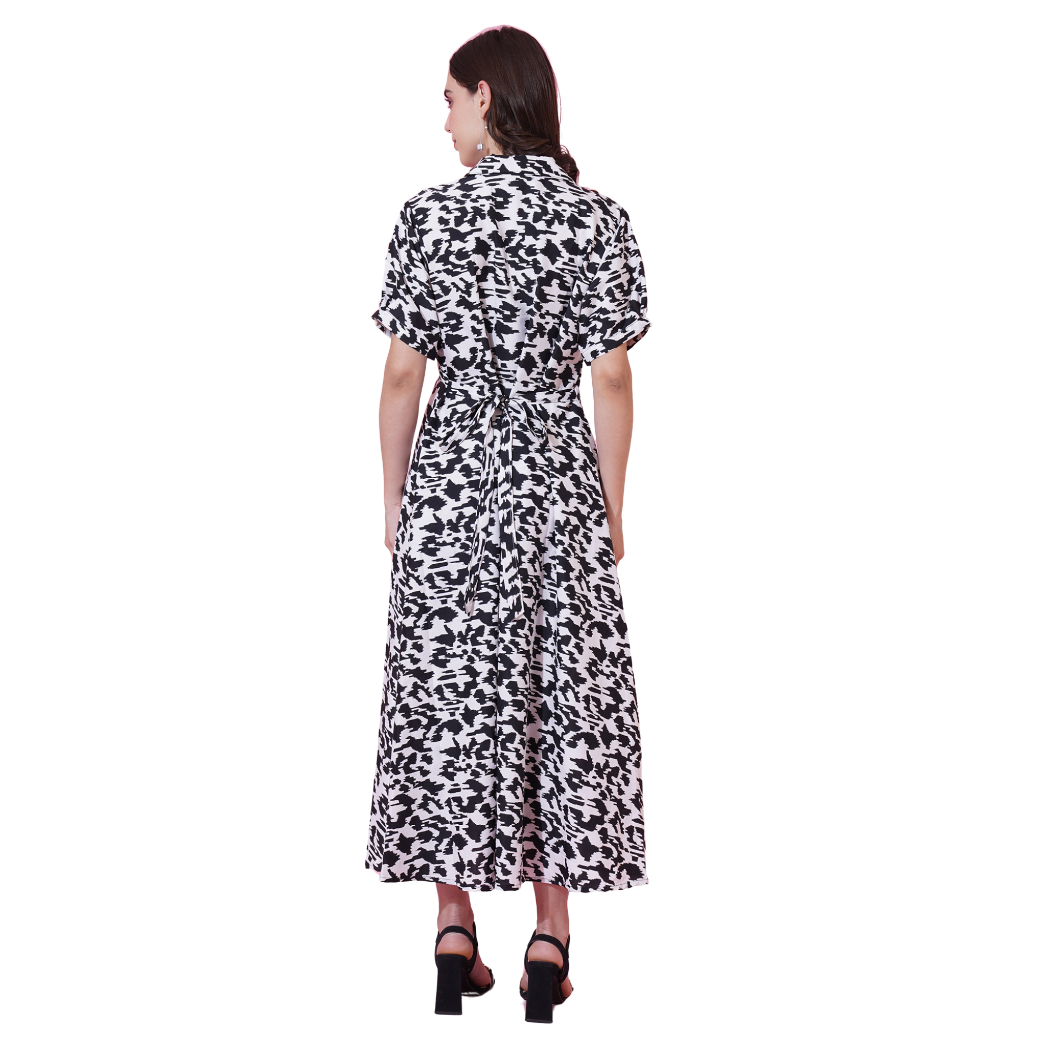 Black and White Dress