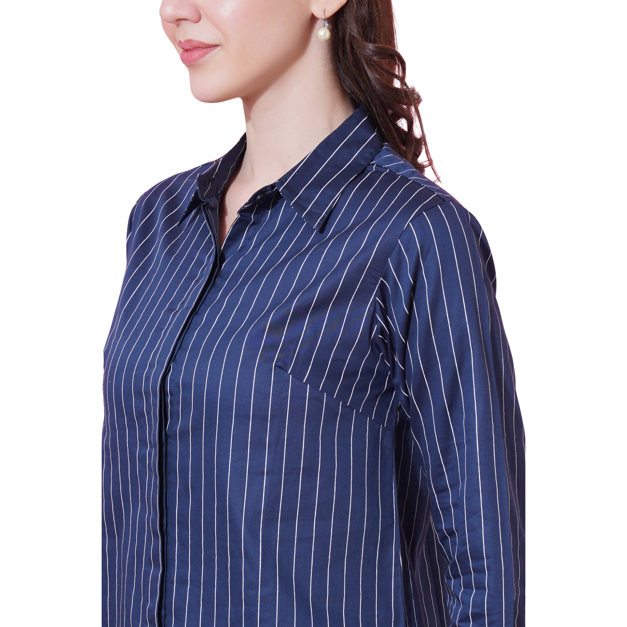Blue Stripe Formal Shirt