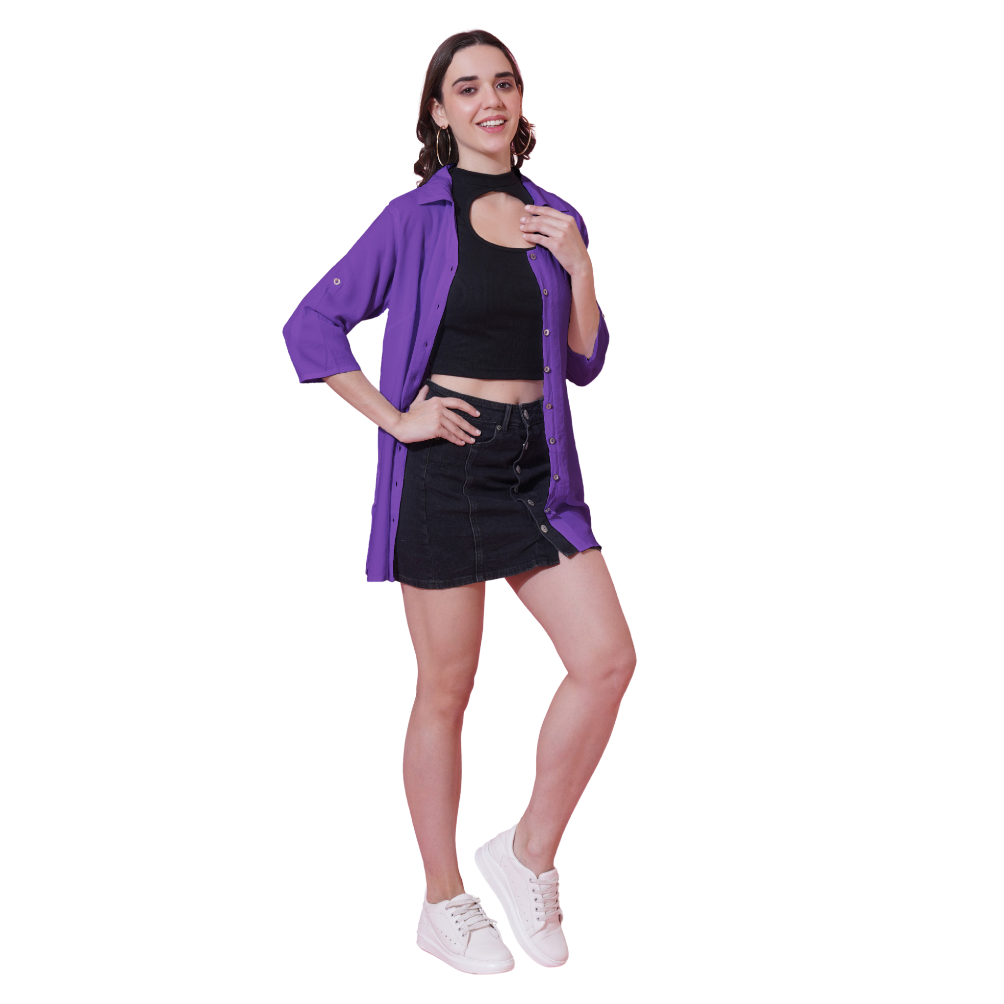 Lavender Oversize Shirt