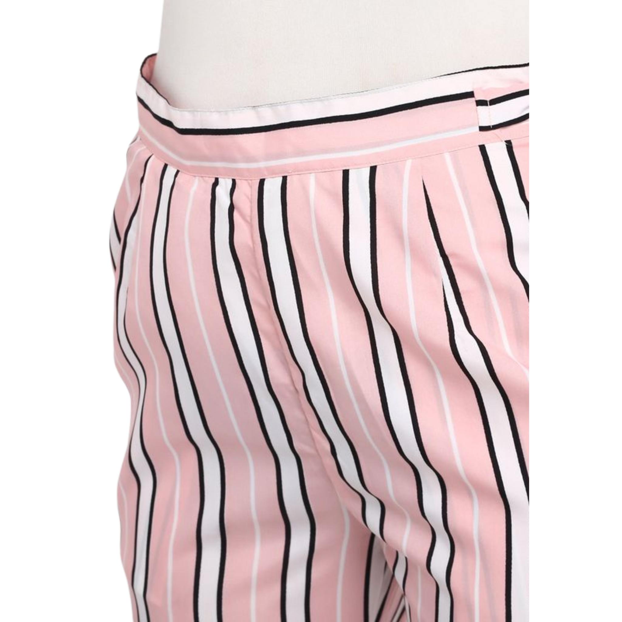 Pink Stripe Culottes