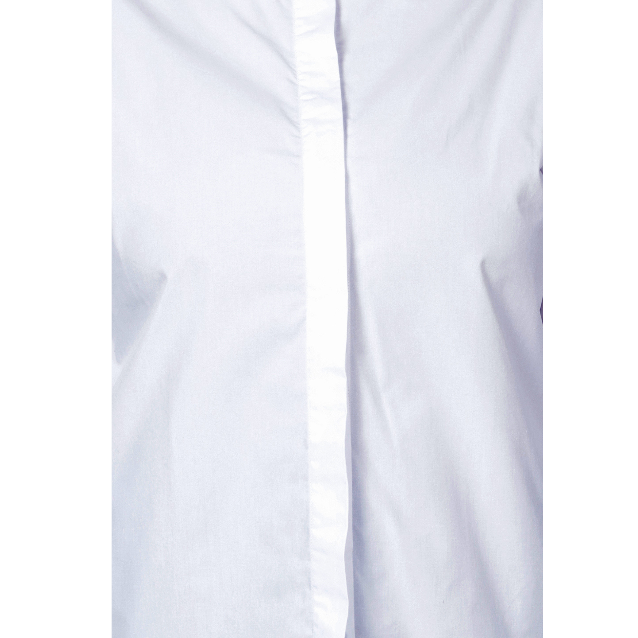 White Slim Fit Formal Plus Size Shirt