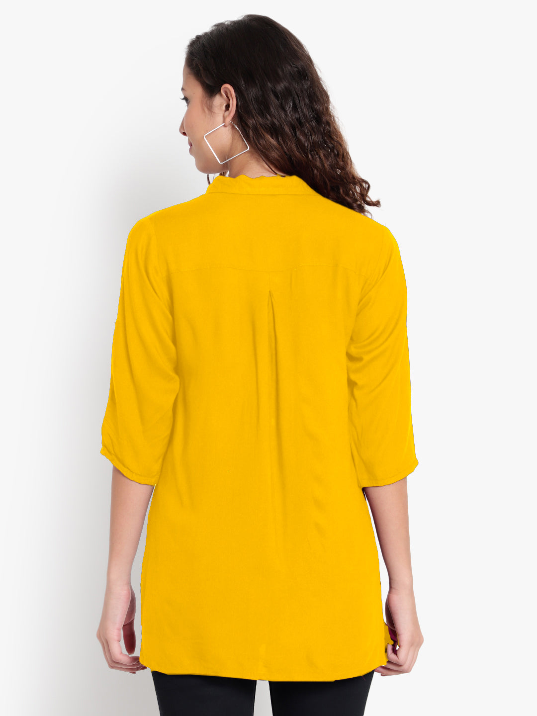 Yellow Longline Shirt