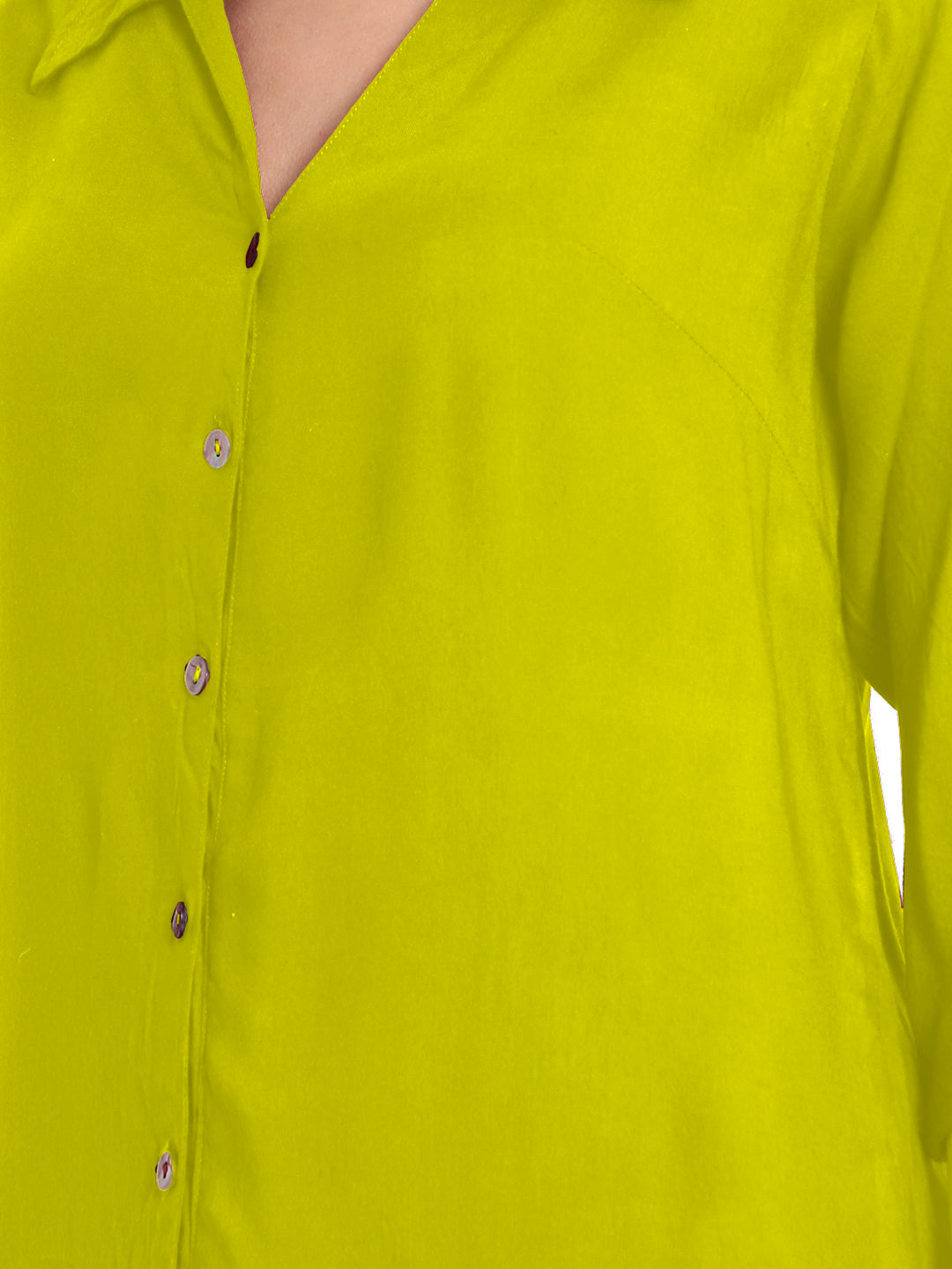 Light Green Longline Shirt