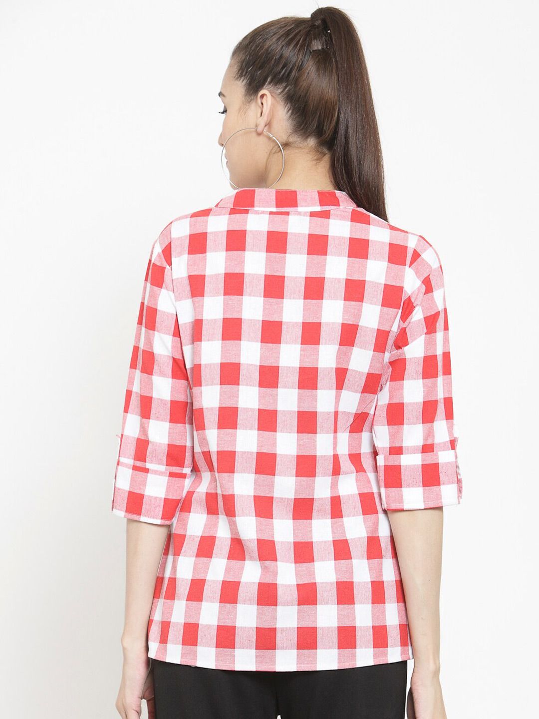 Red Checkered Shirt — view 8