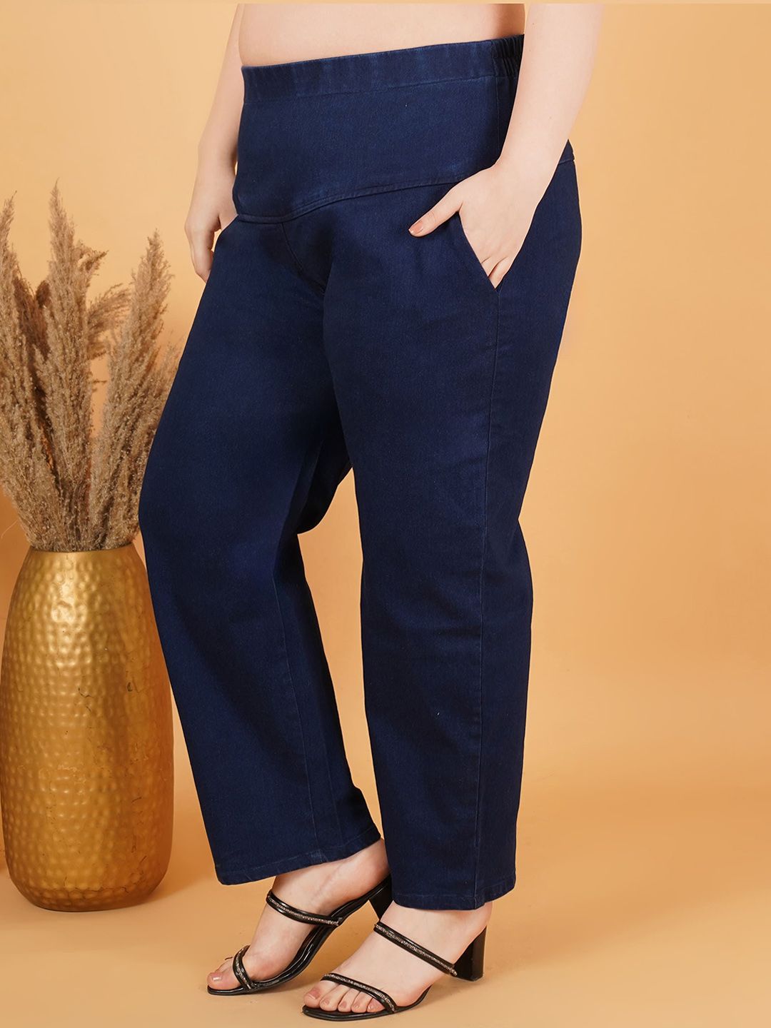 Blue Denim Trousers — view 3