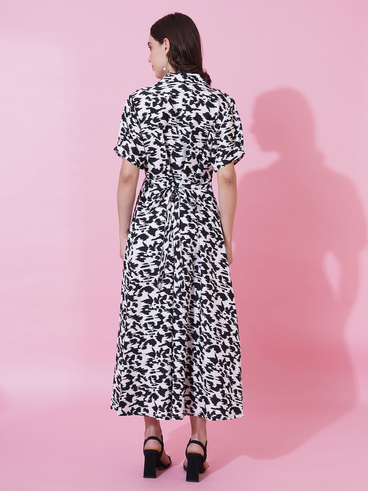 Black and White Maxi Dress