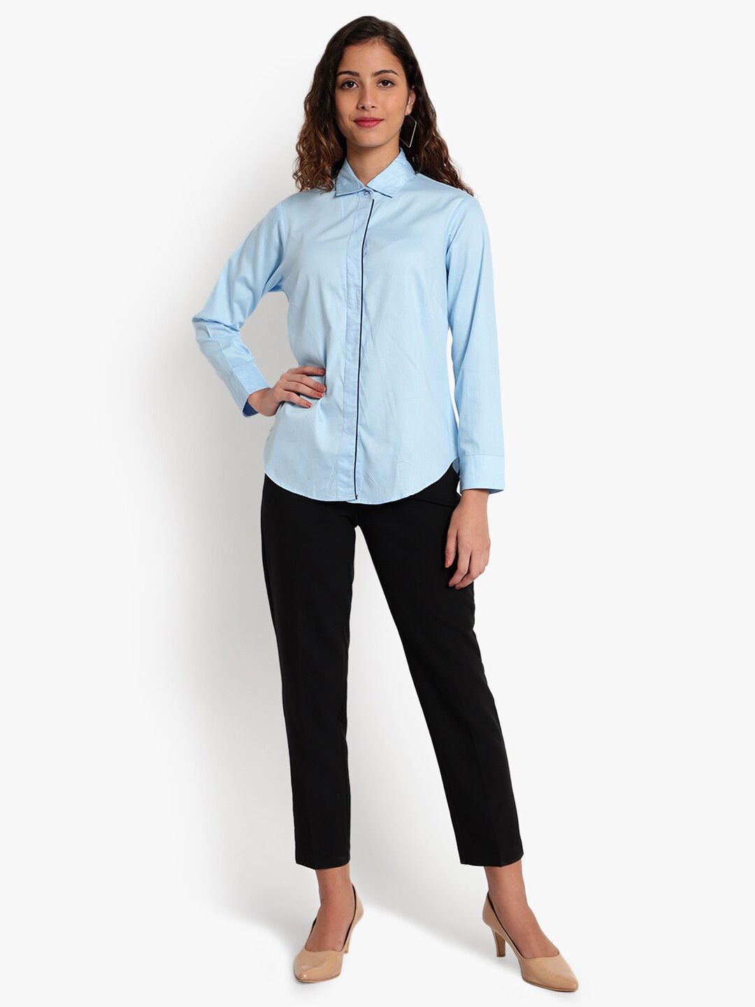 Blue Formal Shirt — view 6