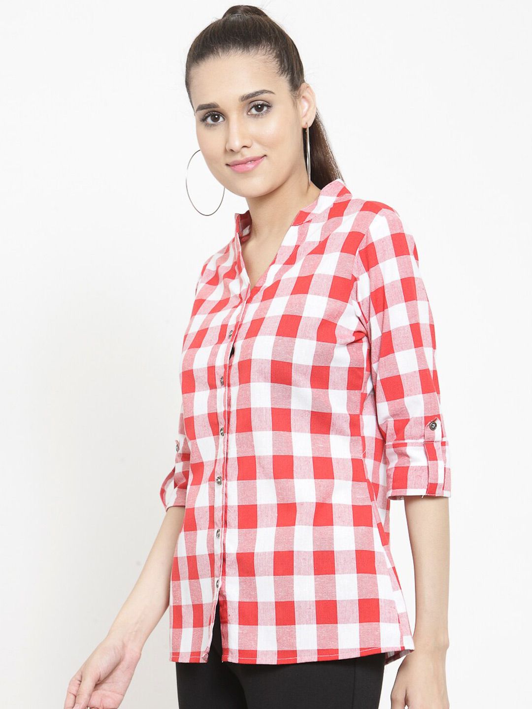 Red Checkered Shirt — view 7