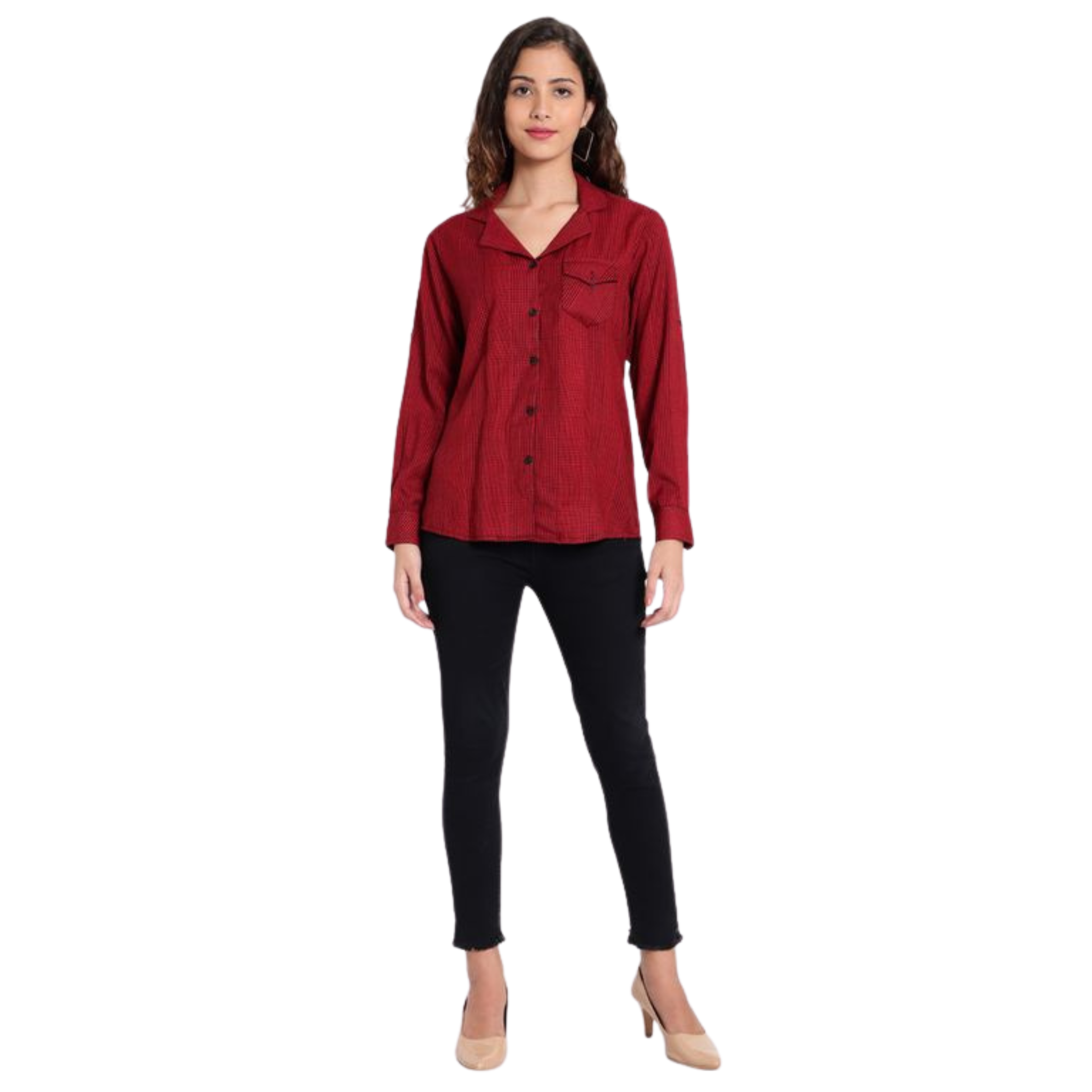 Red Classic Checkered Shirt