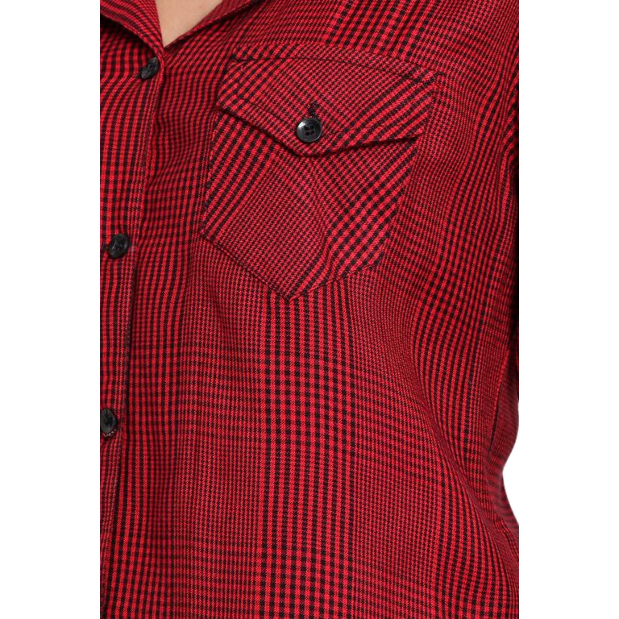 Red Classic Checkered Shirt