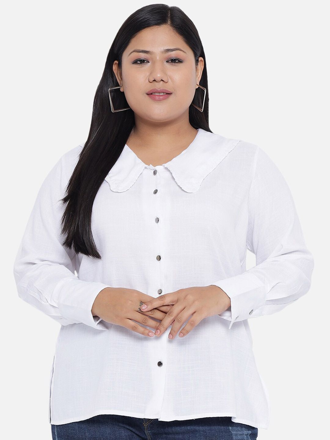 White Regular Shirt — view 1