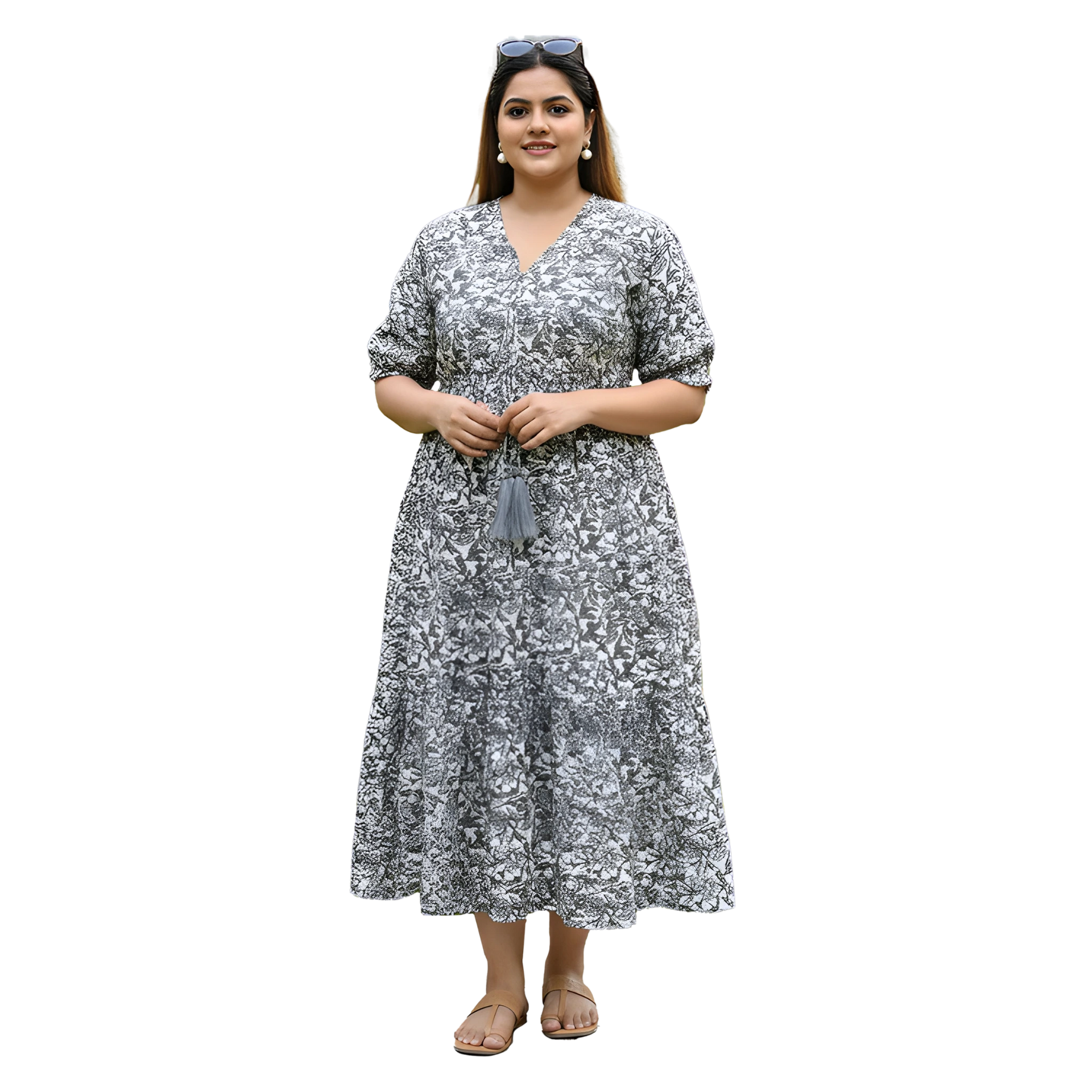 sachin and babi light blue dress Plus Size and Curvy Floral Dresses for Women Sizes 10-30