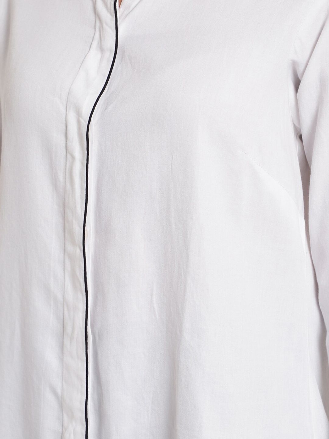 White Formal Shirt — view 2