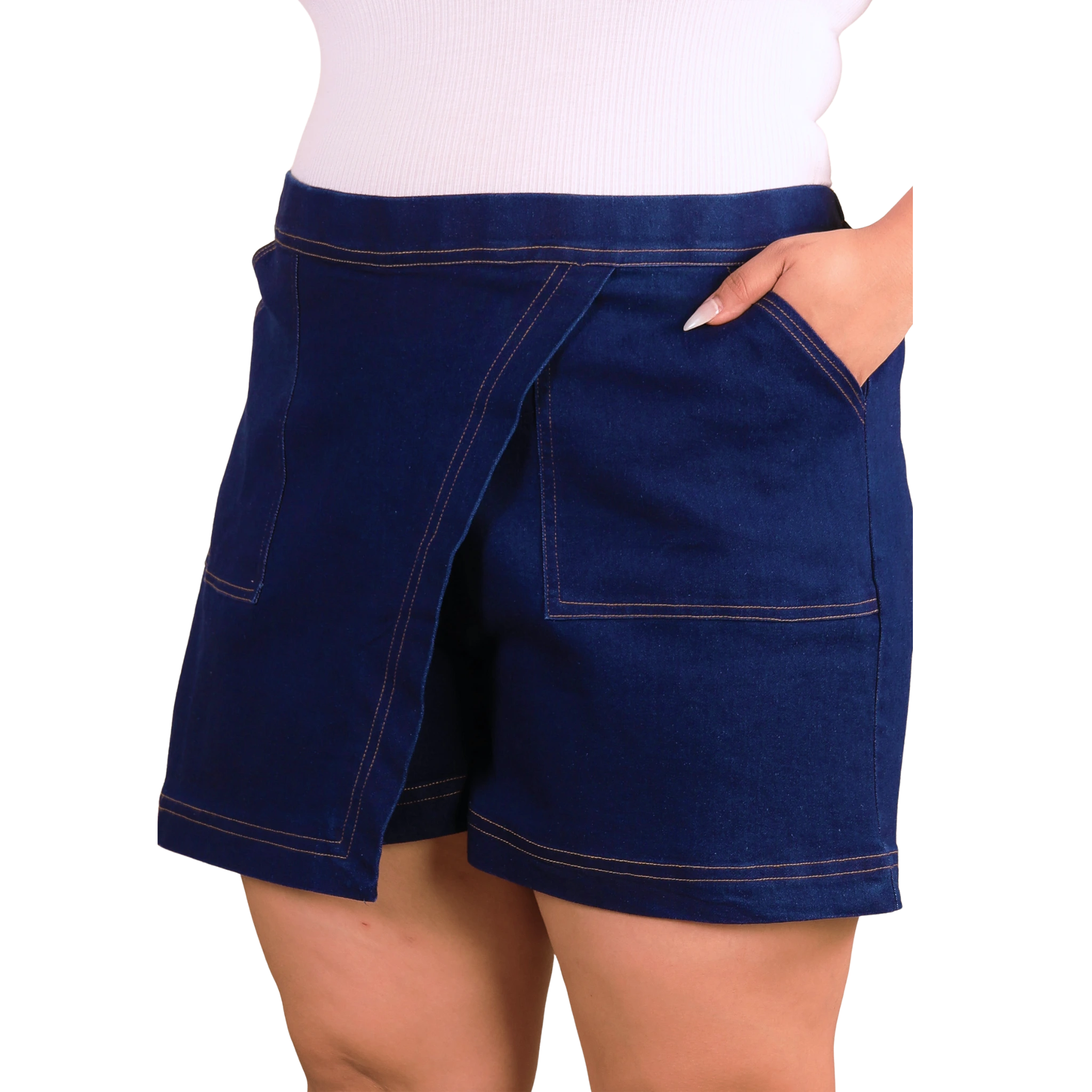 Denim Cotton Skorts