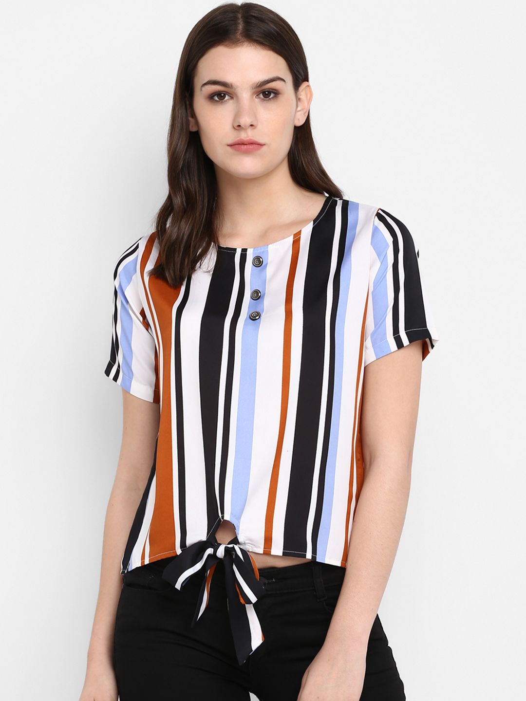 Multicolor Stripe Top — view 7