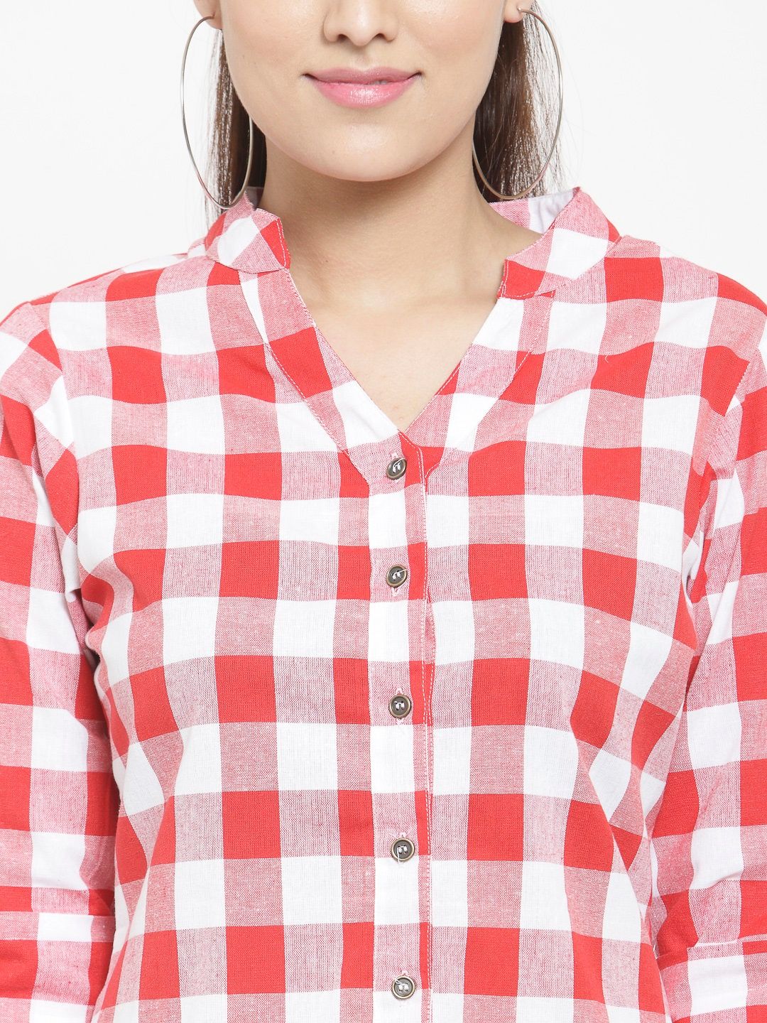 Red Checkered Shirt — view 2