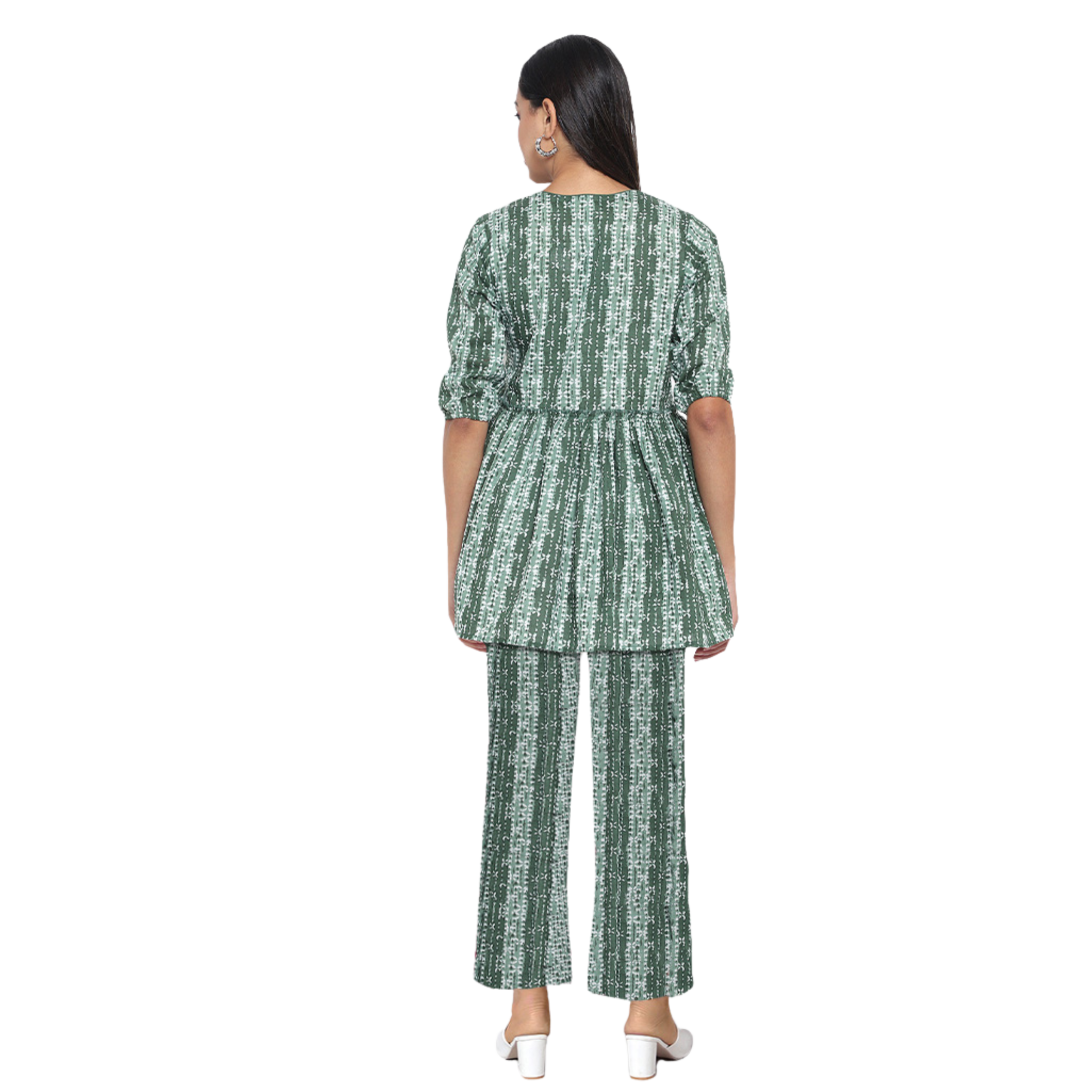 Green Hand Block Co-Ord Set