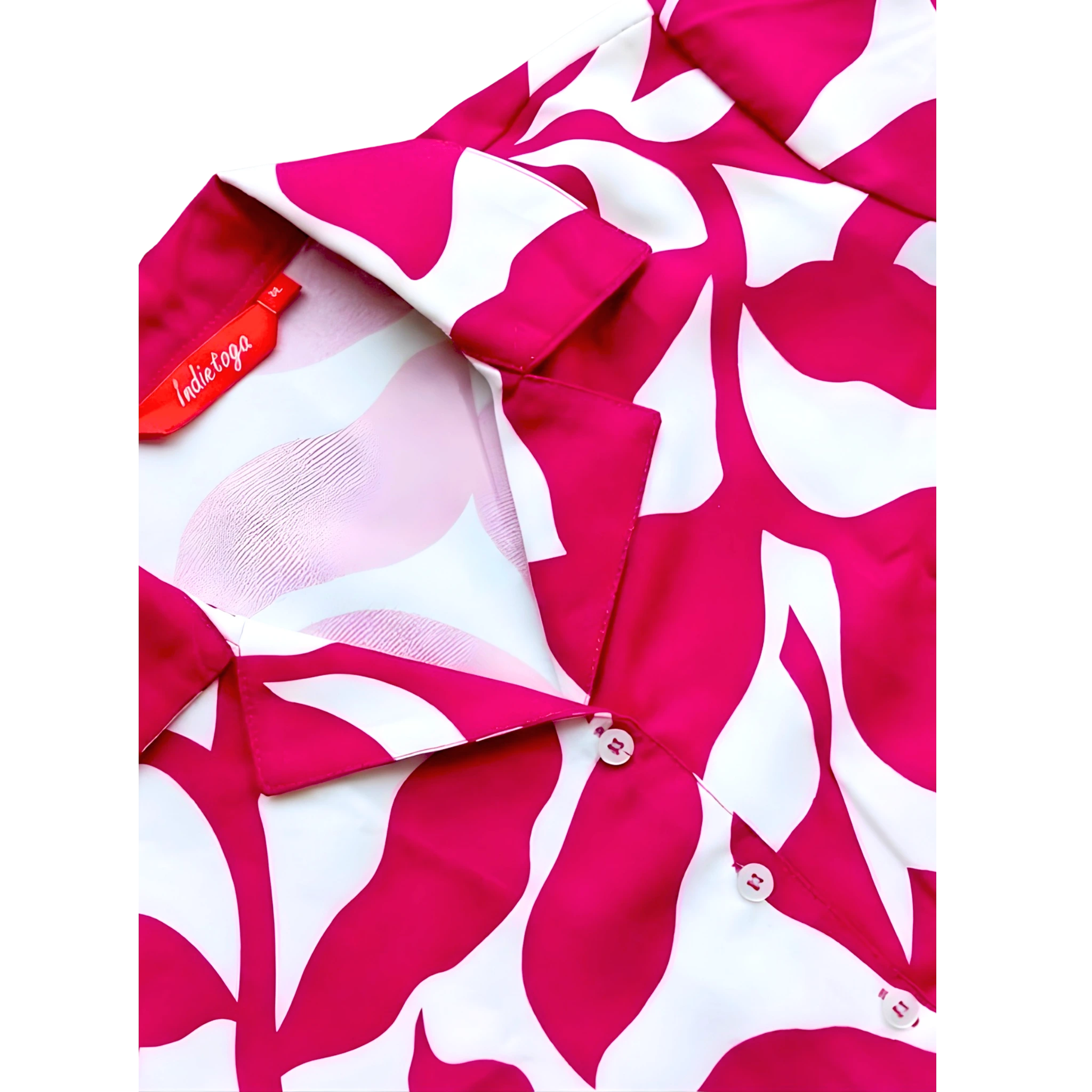 Pink and White Floral Maxi Dress