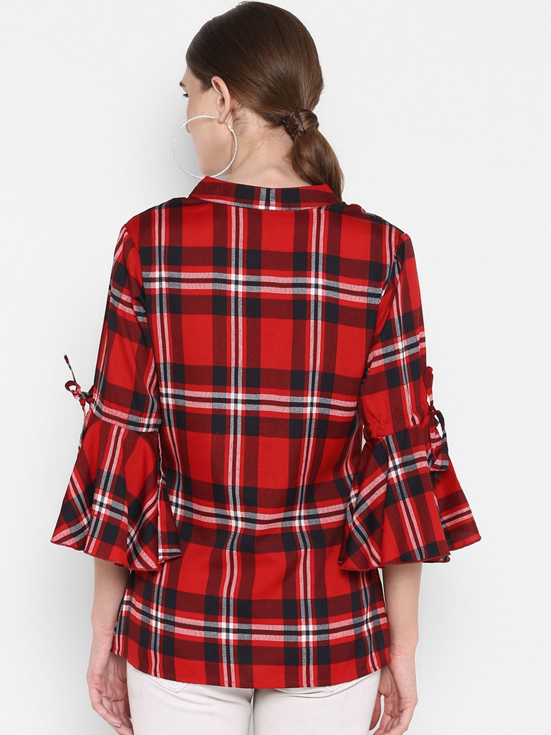 Red And Black Checkered Shirt — view 4