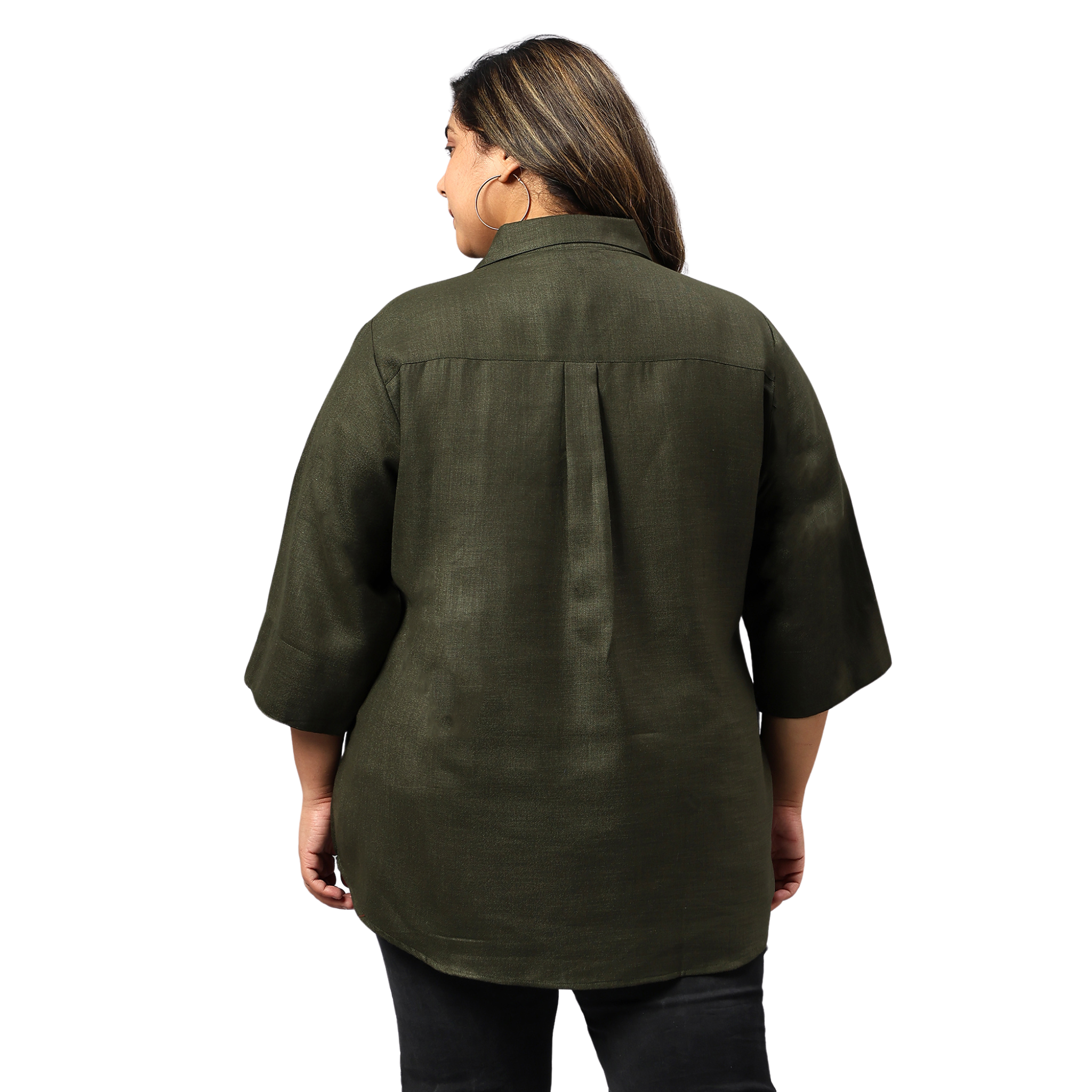 Green Plus Size Tunic