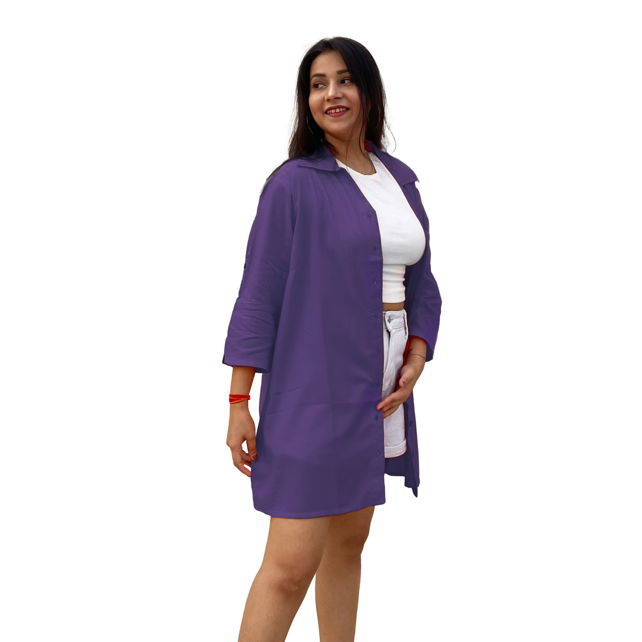 Lavender Oversize Shirt