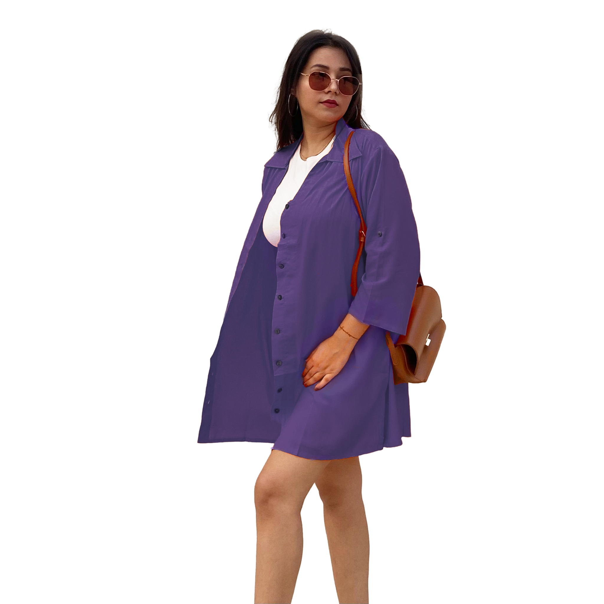 Lavender Oversize Shirt