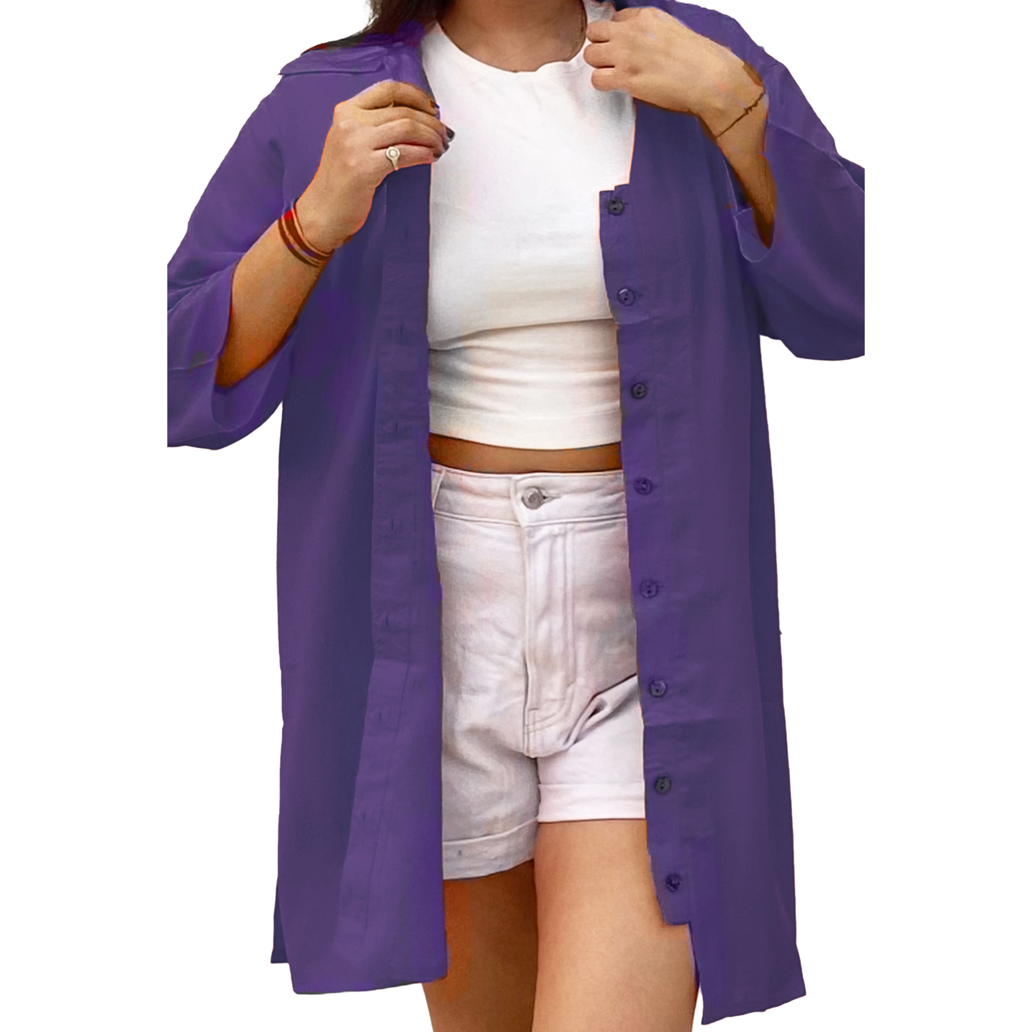 Lavender Oversize Shirt