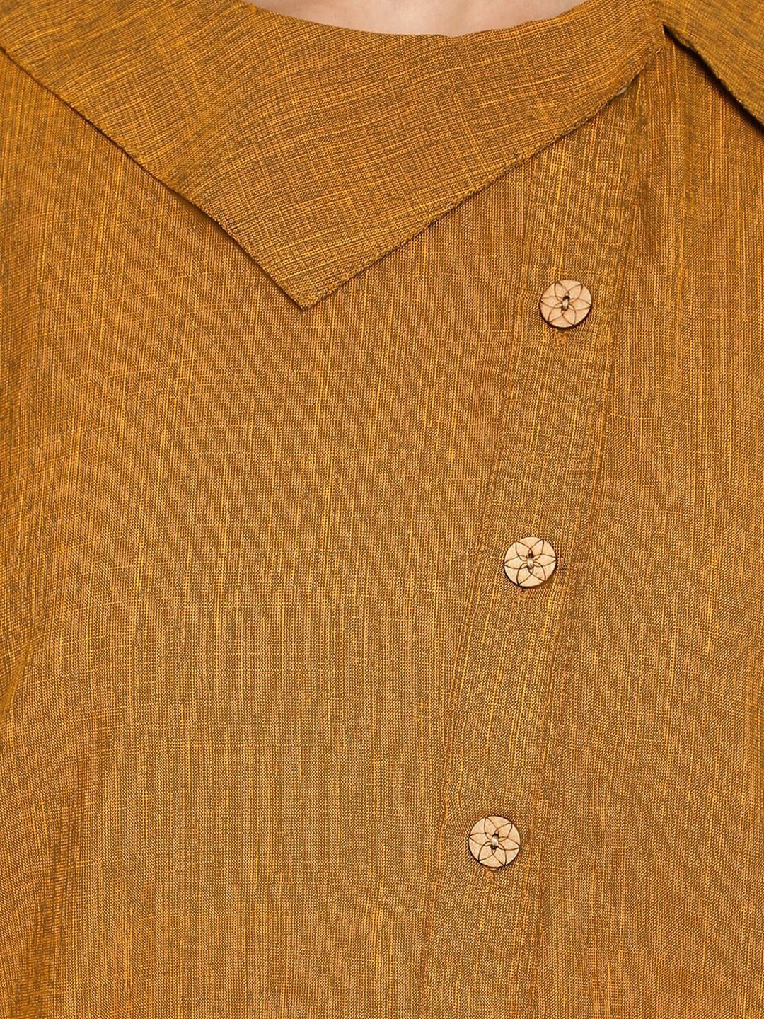 Mustard Solid Tunic — view 8